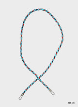 Lade das Bild in den Galerie-Viewer, SUSAN BIJL - &quot;THE NEW STRAP&quot; KUMIHIMO (WATER/RED ALERT)
