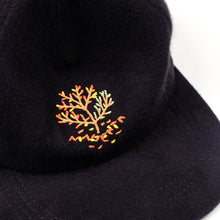 Cargar imagen en el visor de la galería, MAGENTA SKATEBOARDS - &quot;TREE&quot; SNAPBACK HAT (BLACK)
