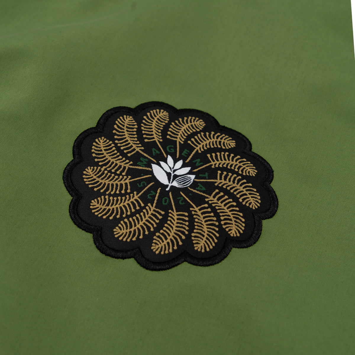 "TRÈS TECH" V NECK JERSEY (FORREST GREEN)-3
