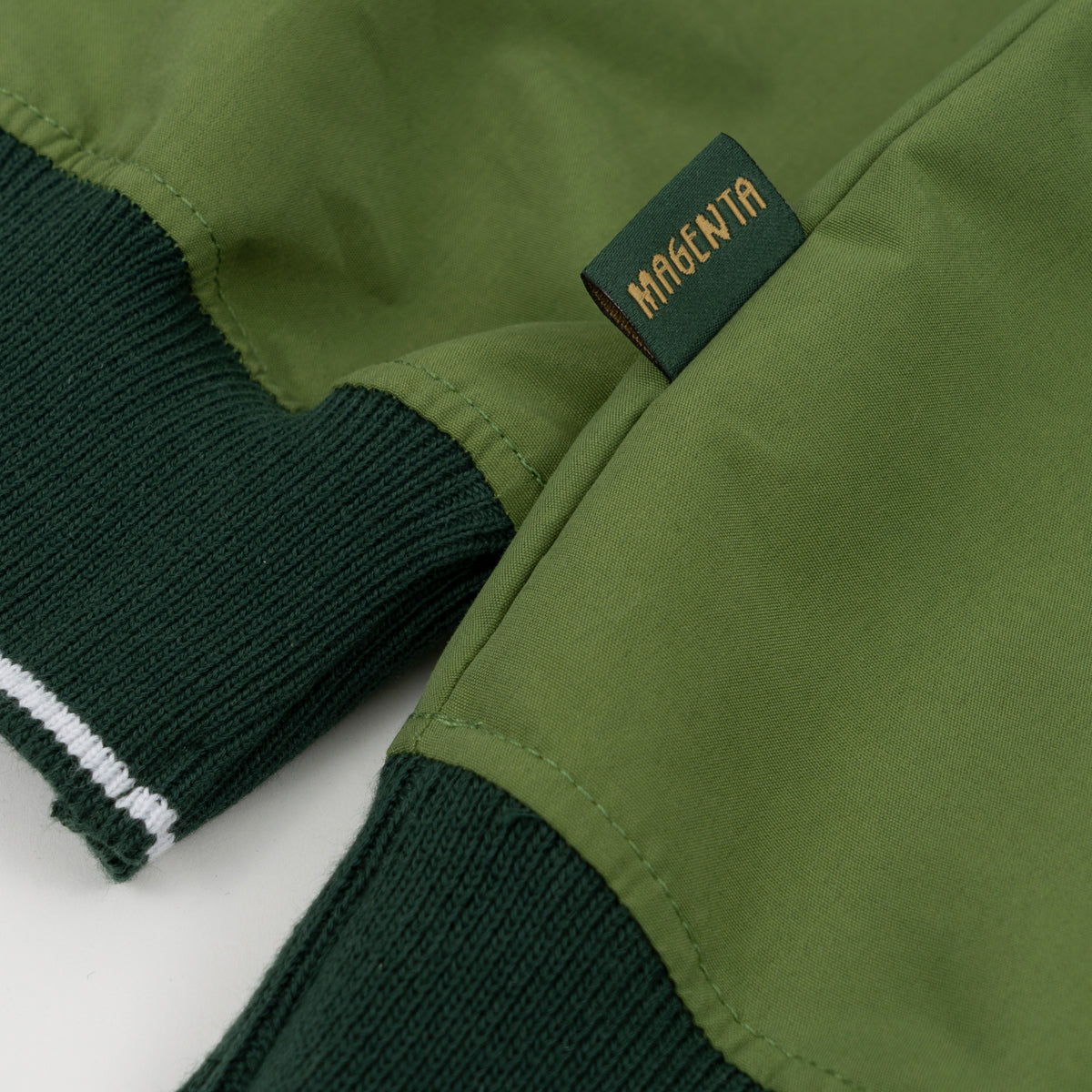 "TRÈS TECH" V NECK JERSEY (FORREST GREEN)-5