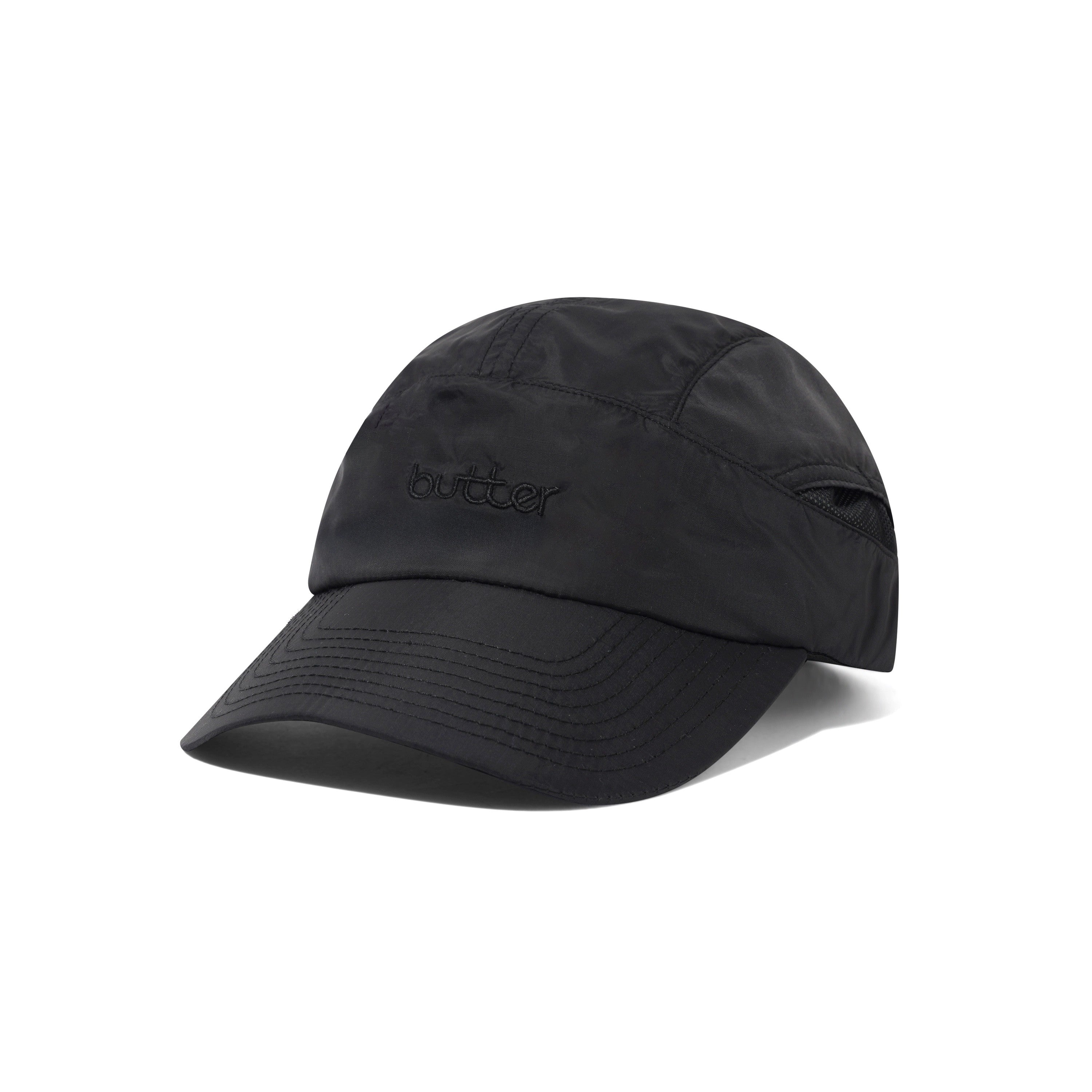 BUTTER GOODS - "TRAIL"  HAT (BLACK)