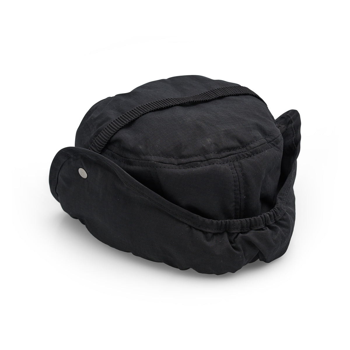 "PADDED TRAPPER" HAT (BLACK)-3