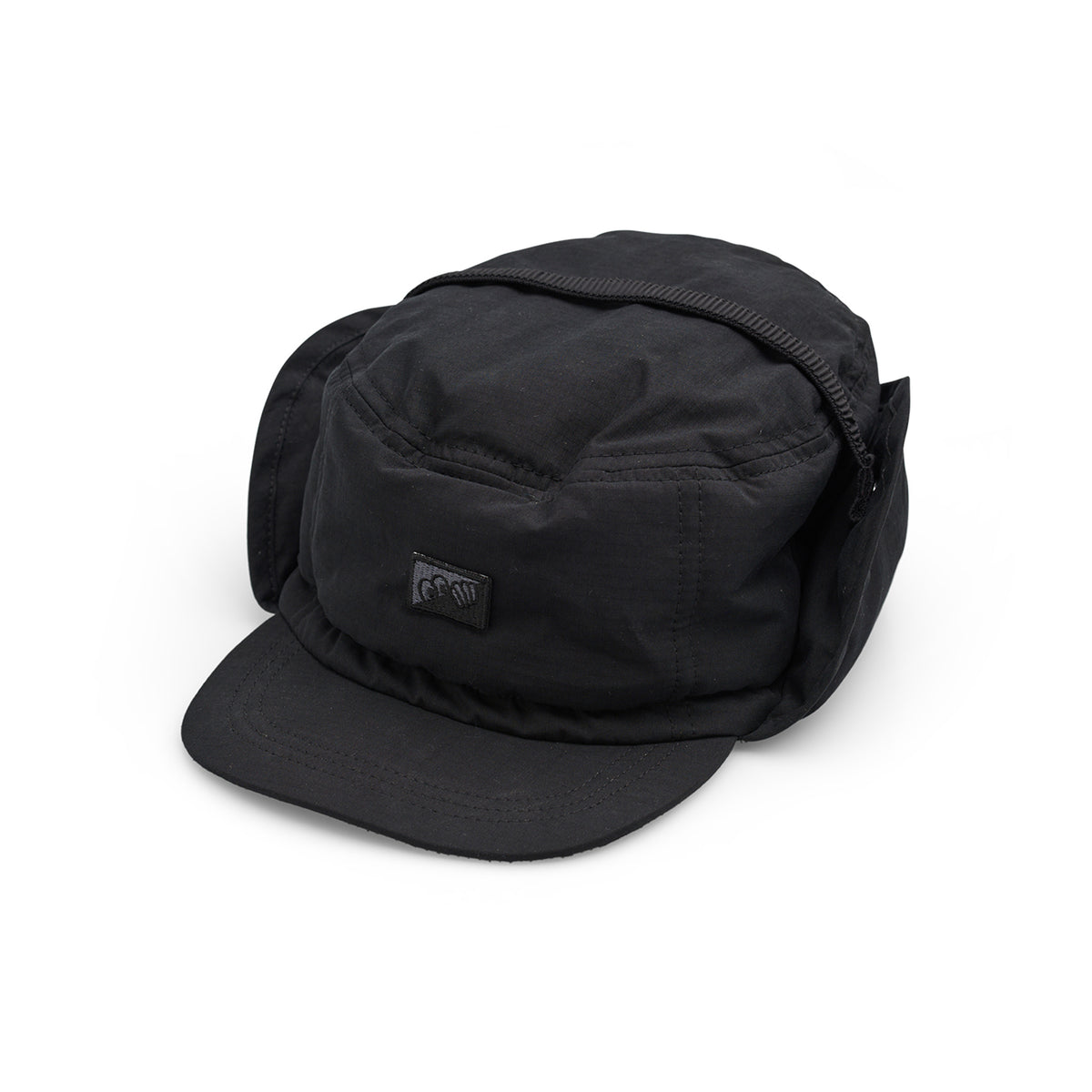 "PADDED TRAPPER" HAT (BLACK)-1