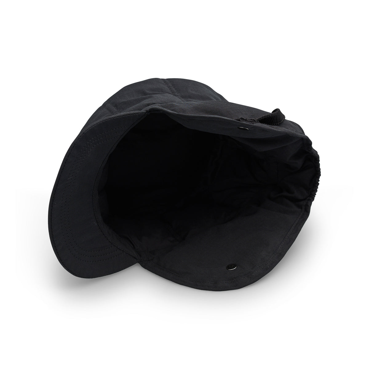 "PADDED TRAPPER" HAT (BLACK)-4