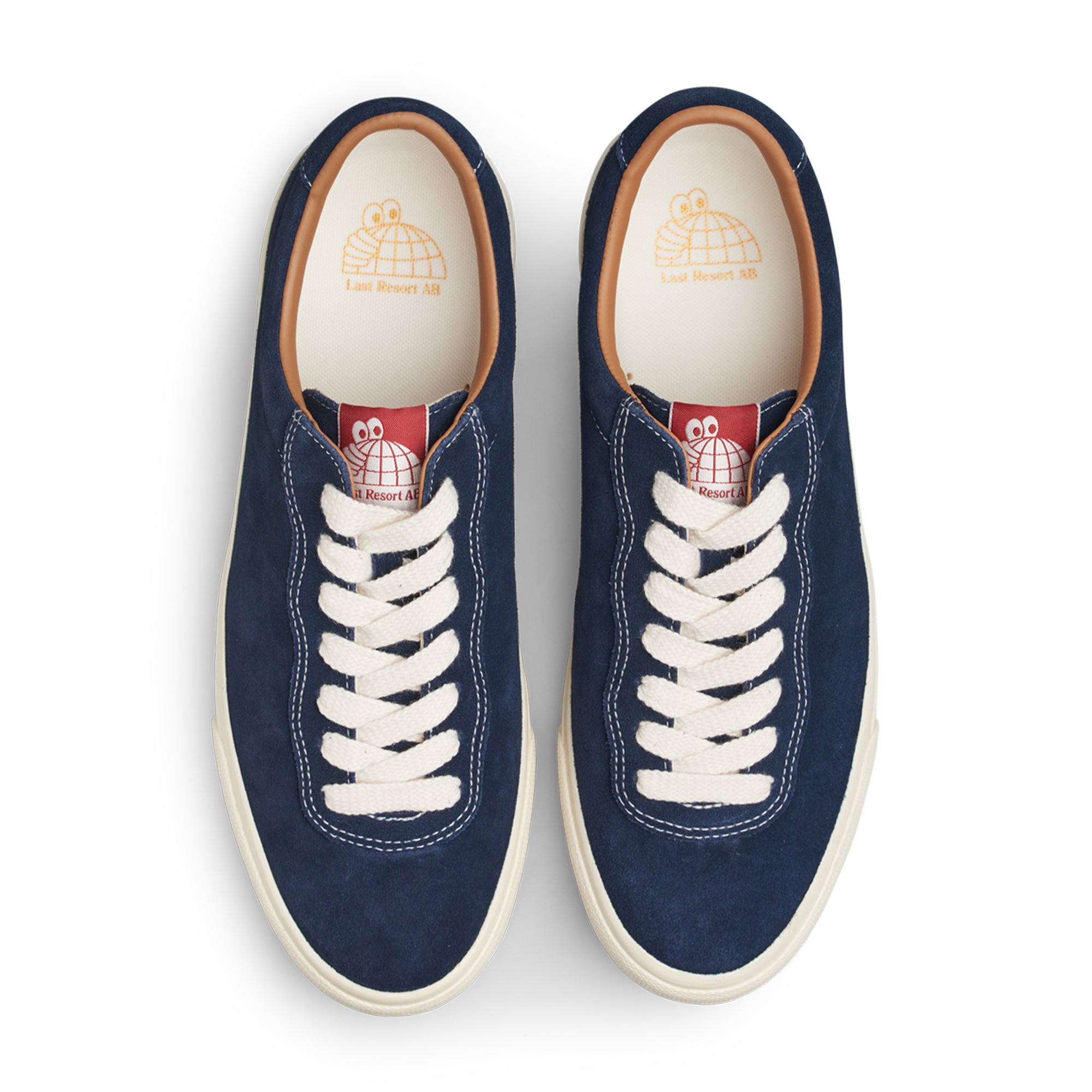 "VM001 LO" SUEDE SHOES (OLD BLUE/WHITE)-3