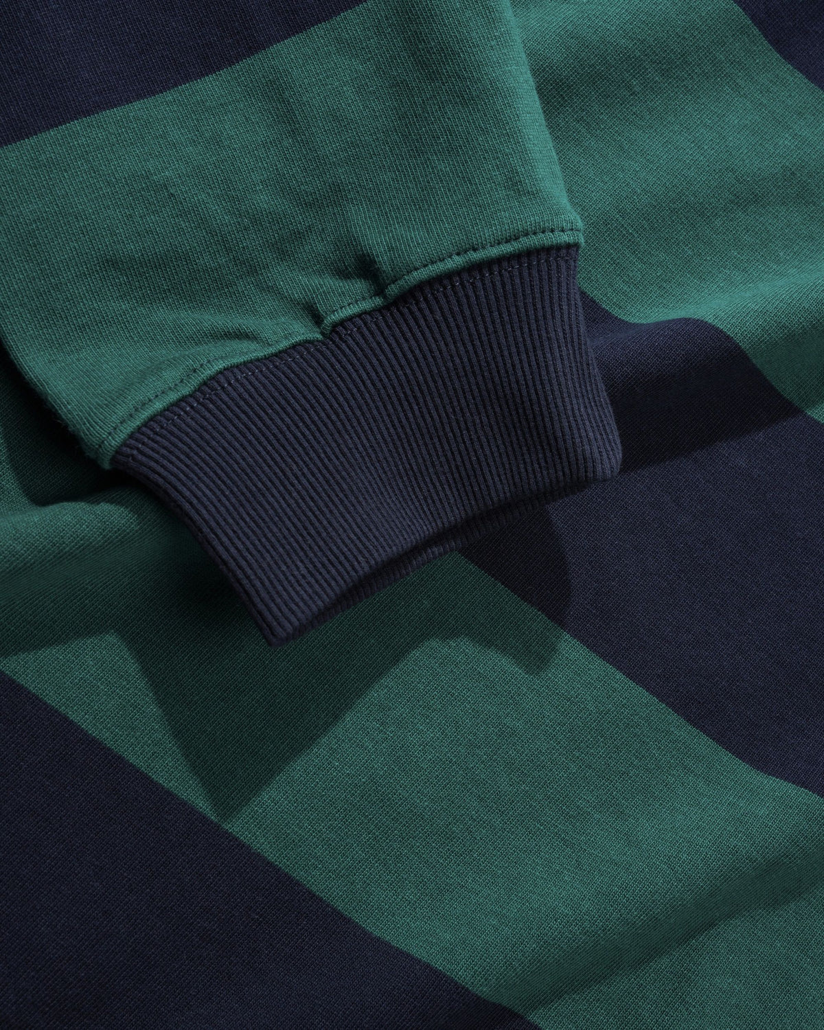 "VICTORY" RUGBY POLO (NAVY/FOREST)-5