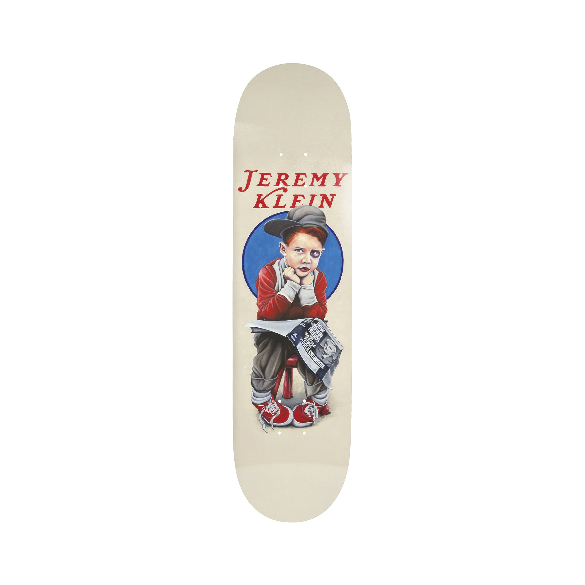 JEREMY KLEIN'S "BLACK EYE KID" RE-ISSUE SLICK DECK (8.5")