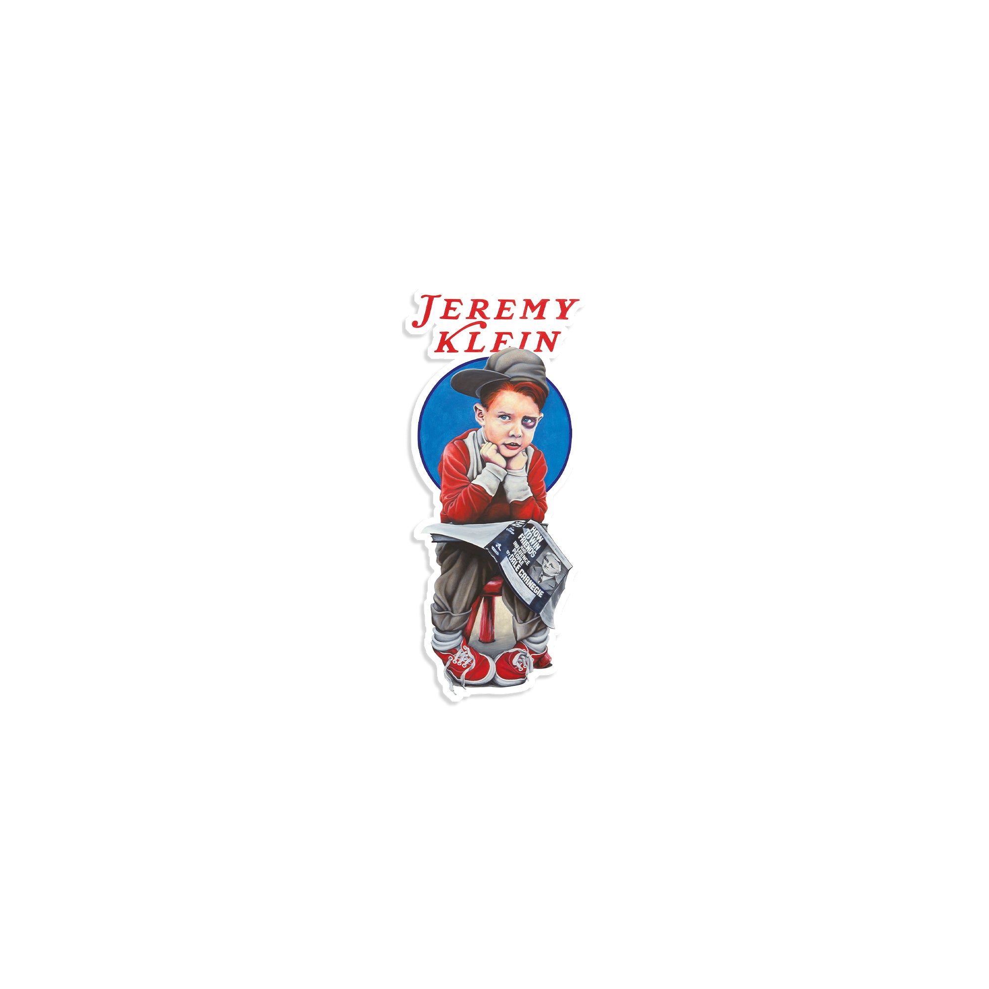 JEREMY KLEIN'S "BLACK EYE KID" STICKER