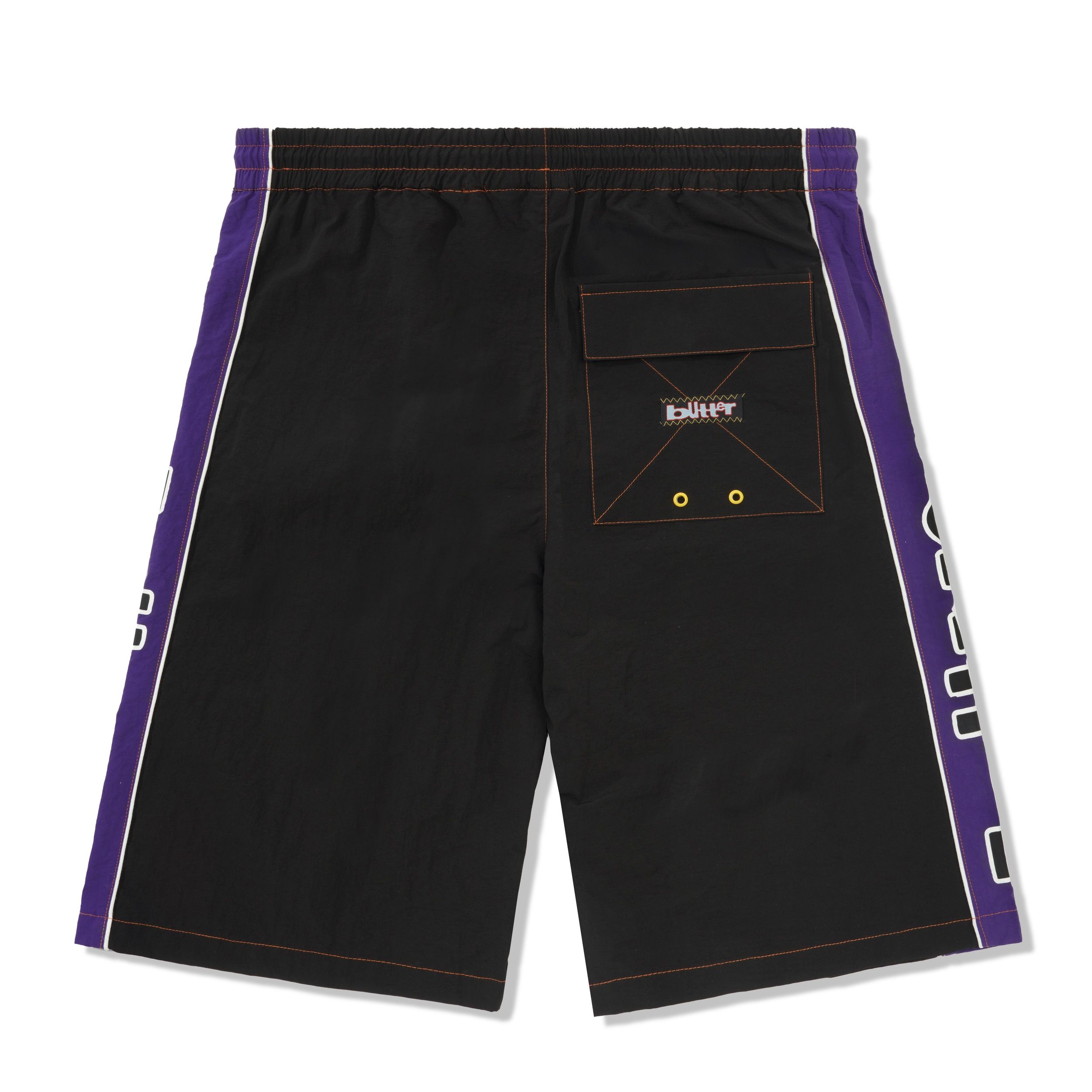 BUTTER GOODS - "WARPED" BOARDSHORT (BLACK)