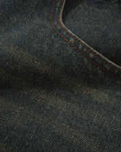 Afbeelding in Gallery-weergave laden, BUTTER GOODS - &quot;WARPED&quot; DENIM SHORTS (DIRTY WASH INDIGO)
