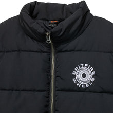 Load image into Gallery viewer, SPITFIRE WHEELS - &quot;CLASSIC &#39;87 SWIRL&quot; PUFFER JACKET (BLACK)
