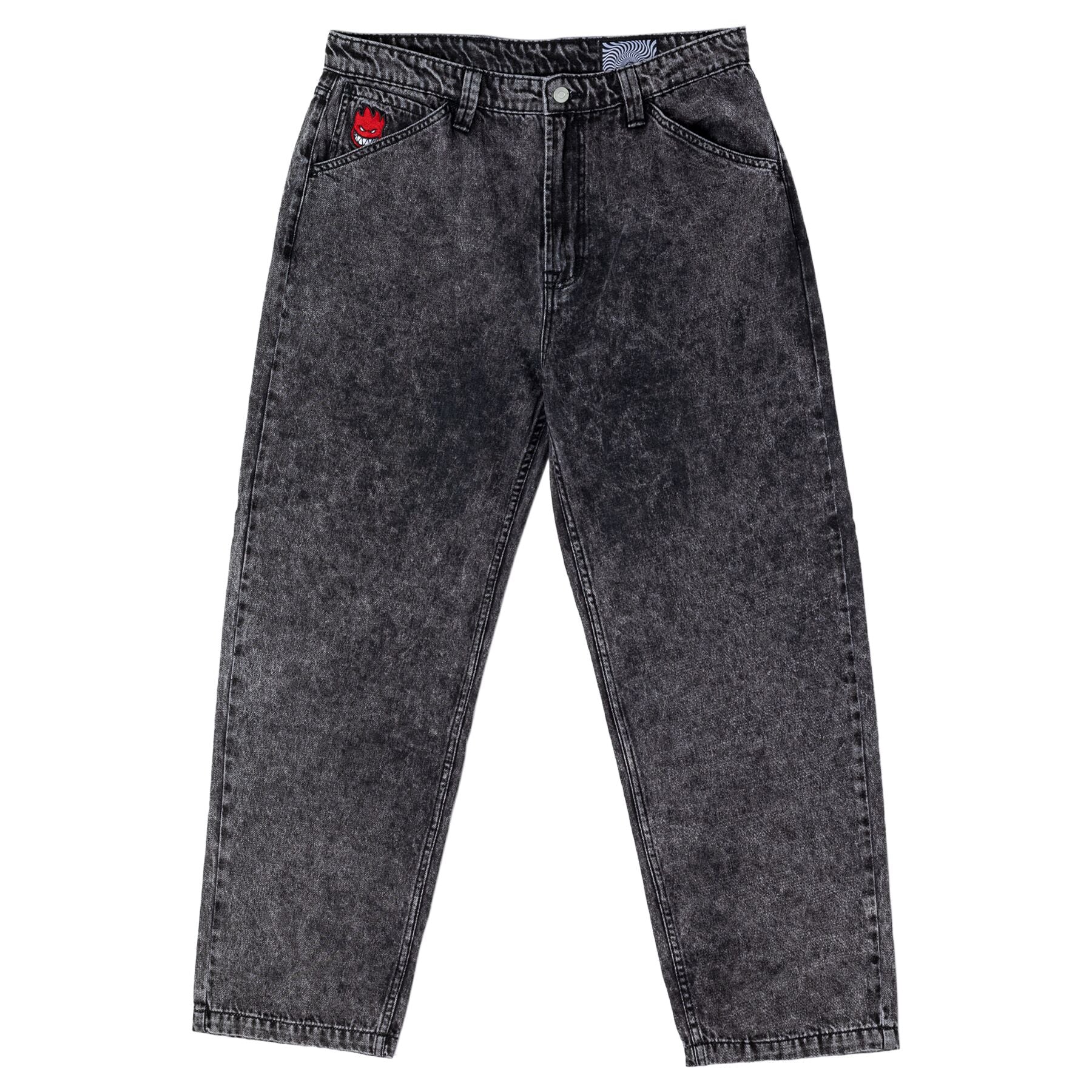 "BIGHEAD FILL" DENIM PANTS (BLACK STONE WASH)