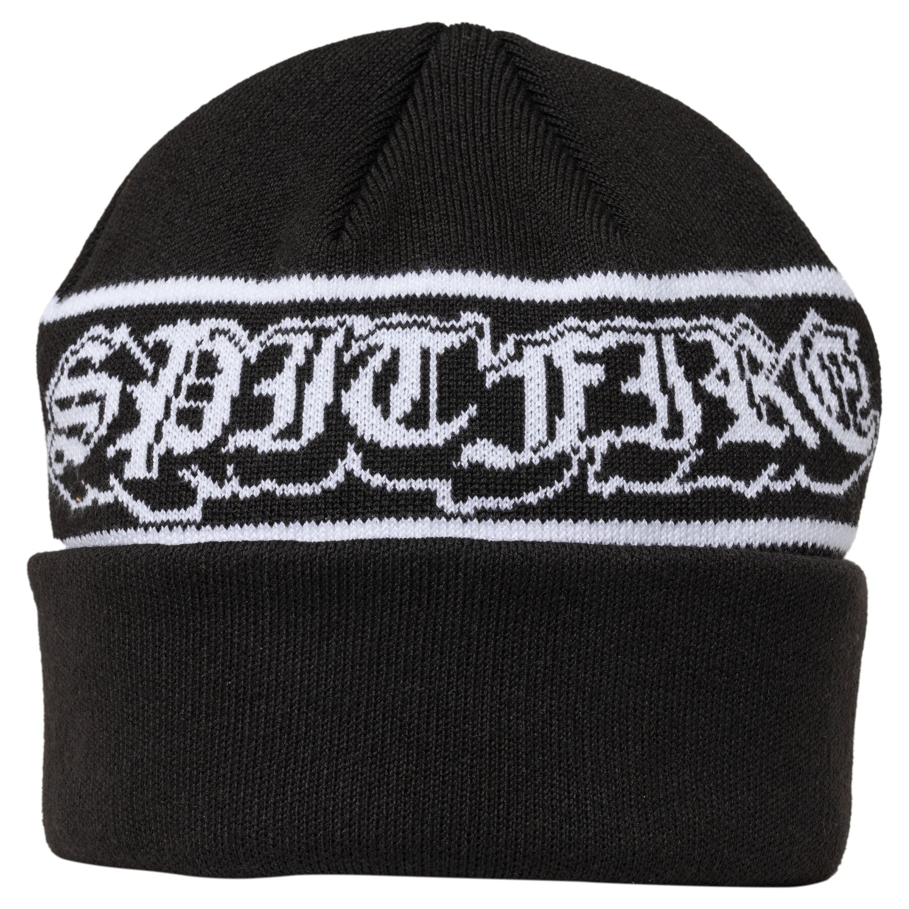 SPITFIRE WHEELS - "OLD E DROP" BEANIE (BLACK)