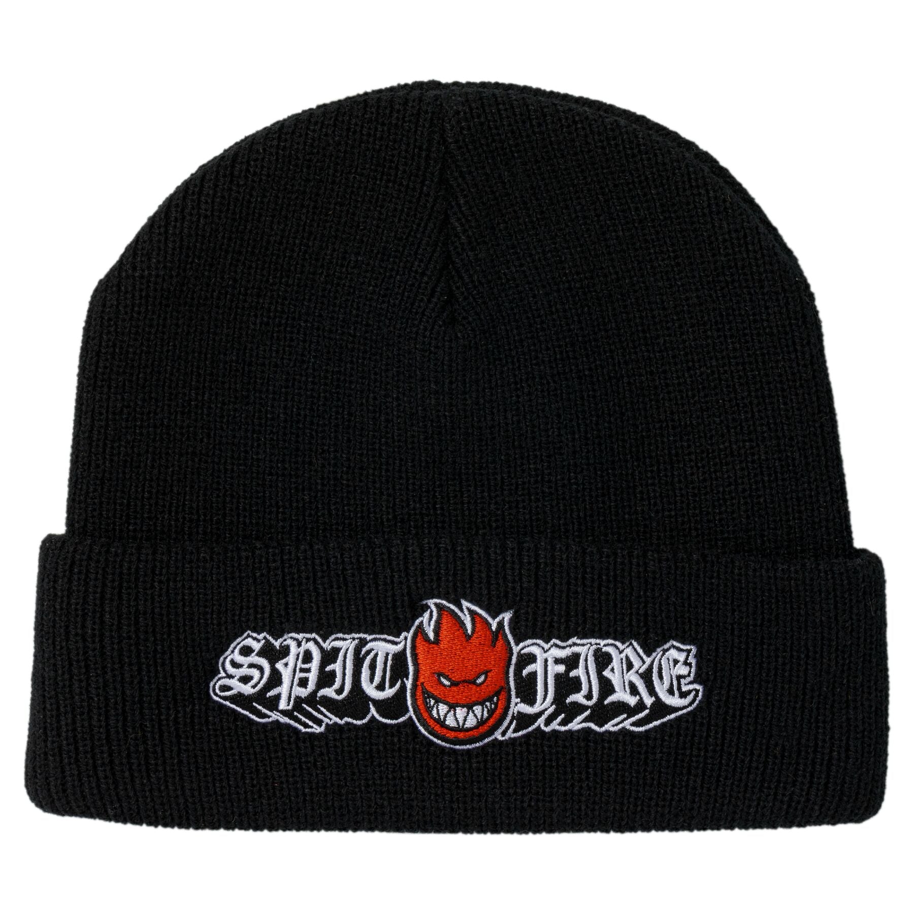SPITFIRE WHEELS - "OLD E DROP BIGHEAD" BEANIE (BLACK)