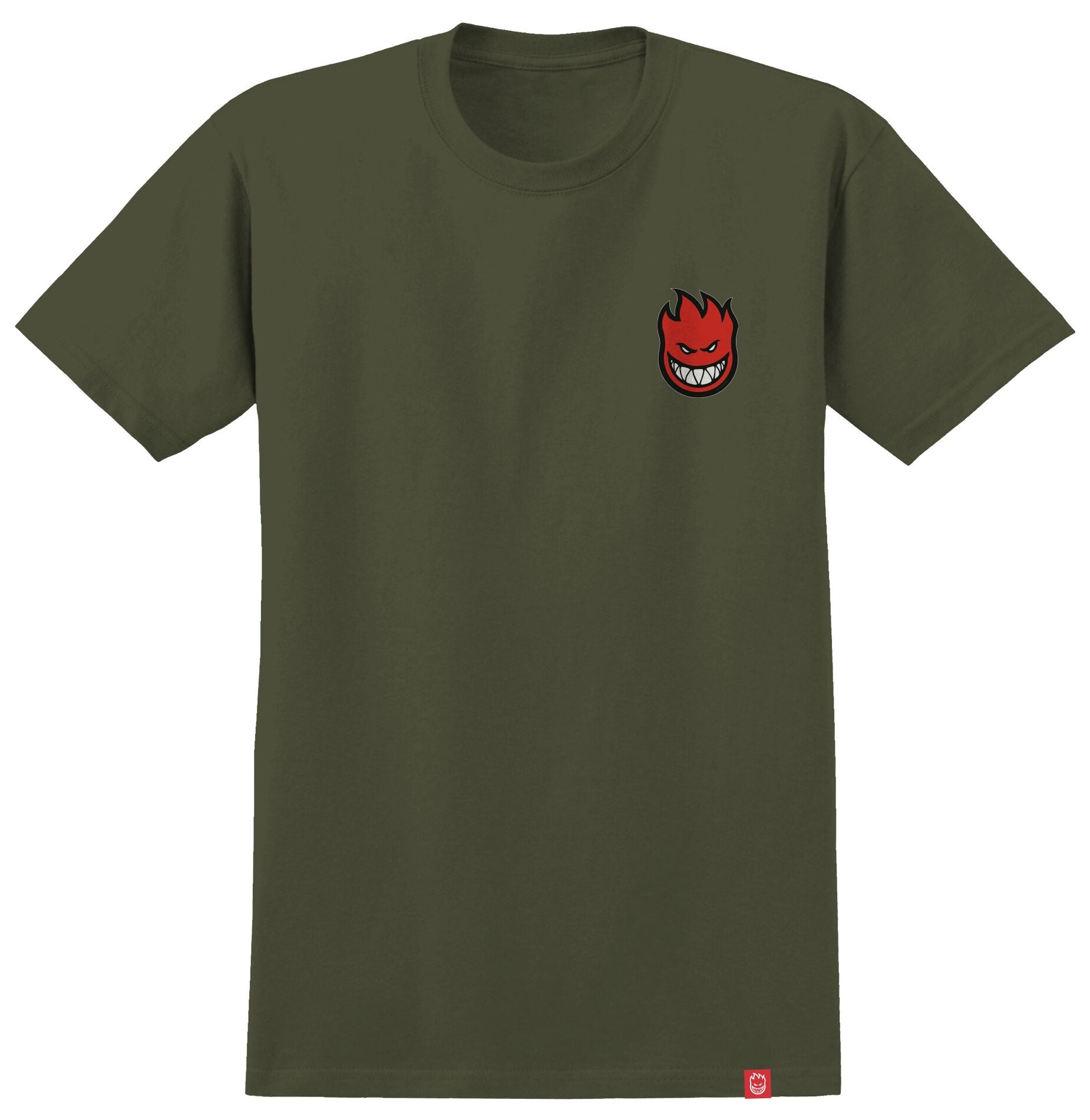 "LIL BIGHEAD FILL" T-SHIRT (MILITARY GREEN)
