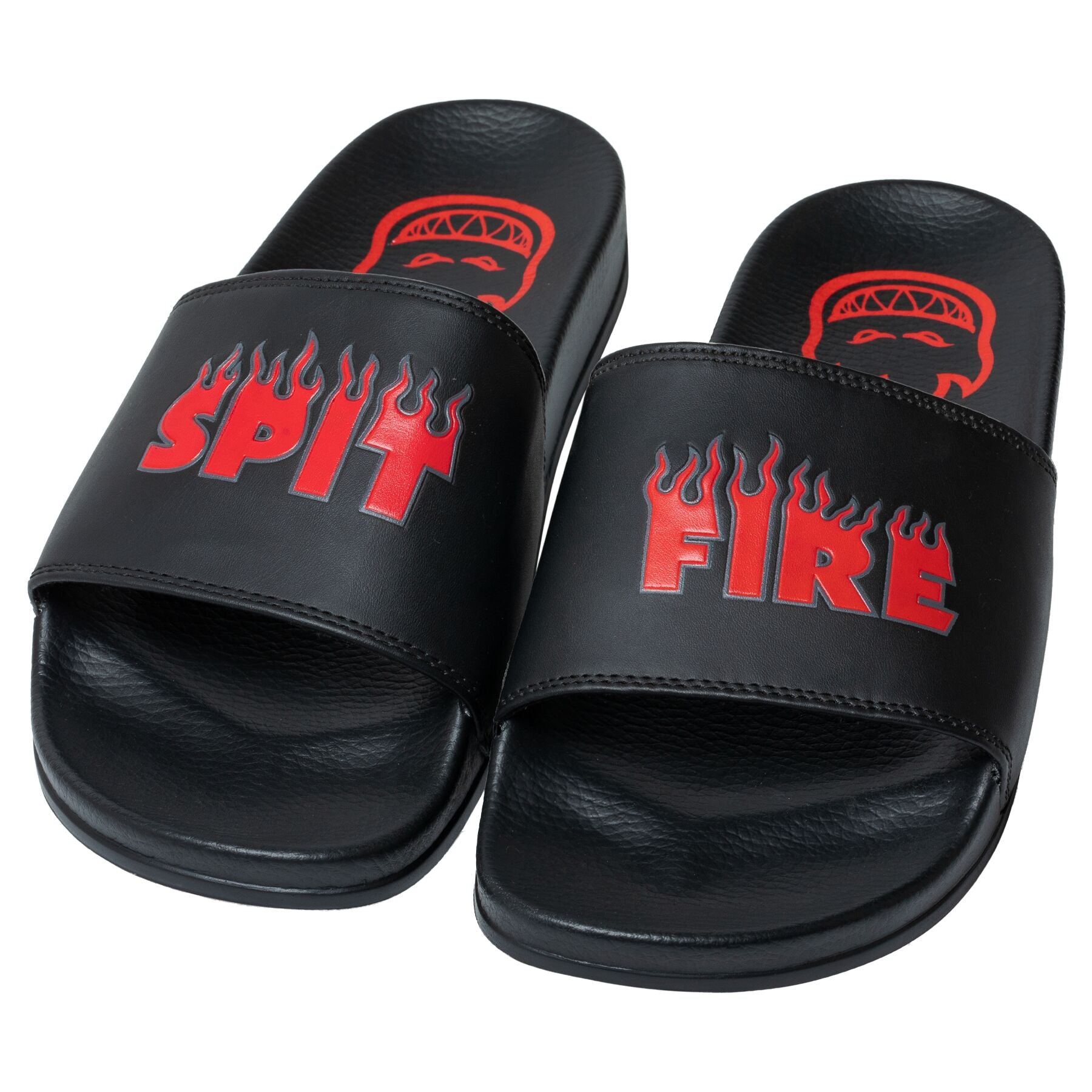 "DEMONSEED SCRIPT" SLIDES (BLACK/RED/WHITE)