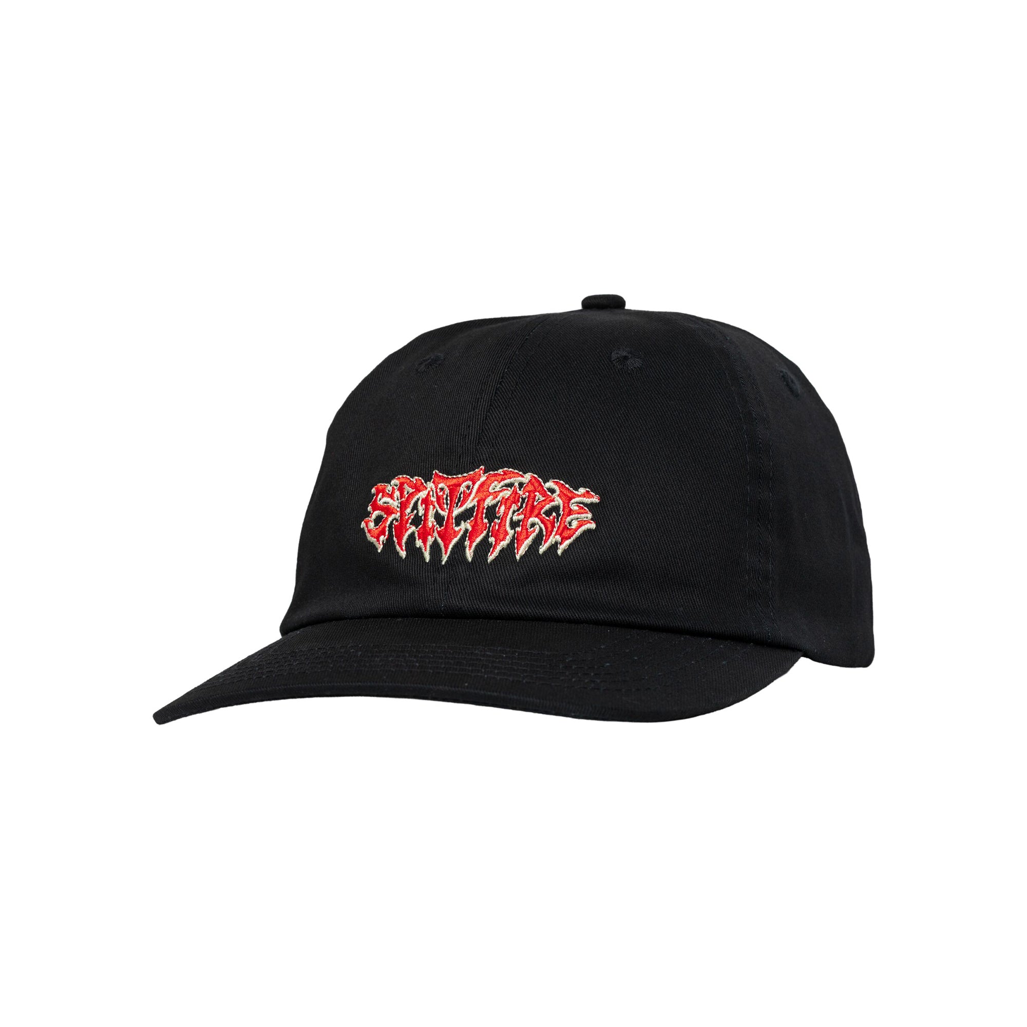 "LIL DEMON" STRAPBACK HAT (BLACK/RED/CREAM)