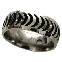 Cargar imagen en el visor de la galería, SPITFIRE WHEELS - &quot;CRESCENT&quot; RING (STAINLESS STEEL)
