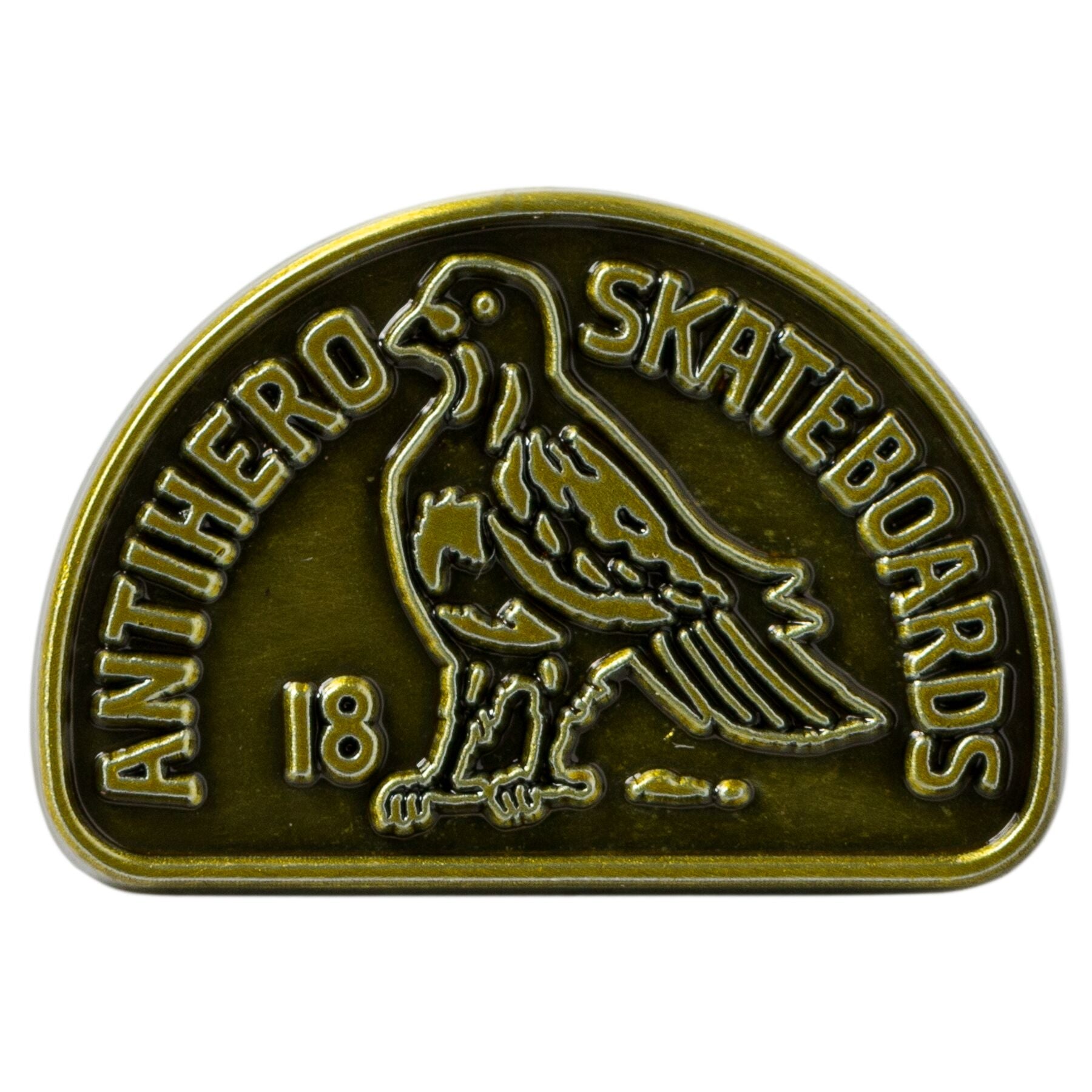 ANTI HERO - "CLUBHOUSE" PIN (ANTIQUE BRONZE)