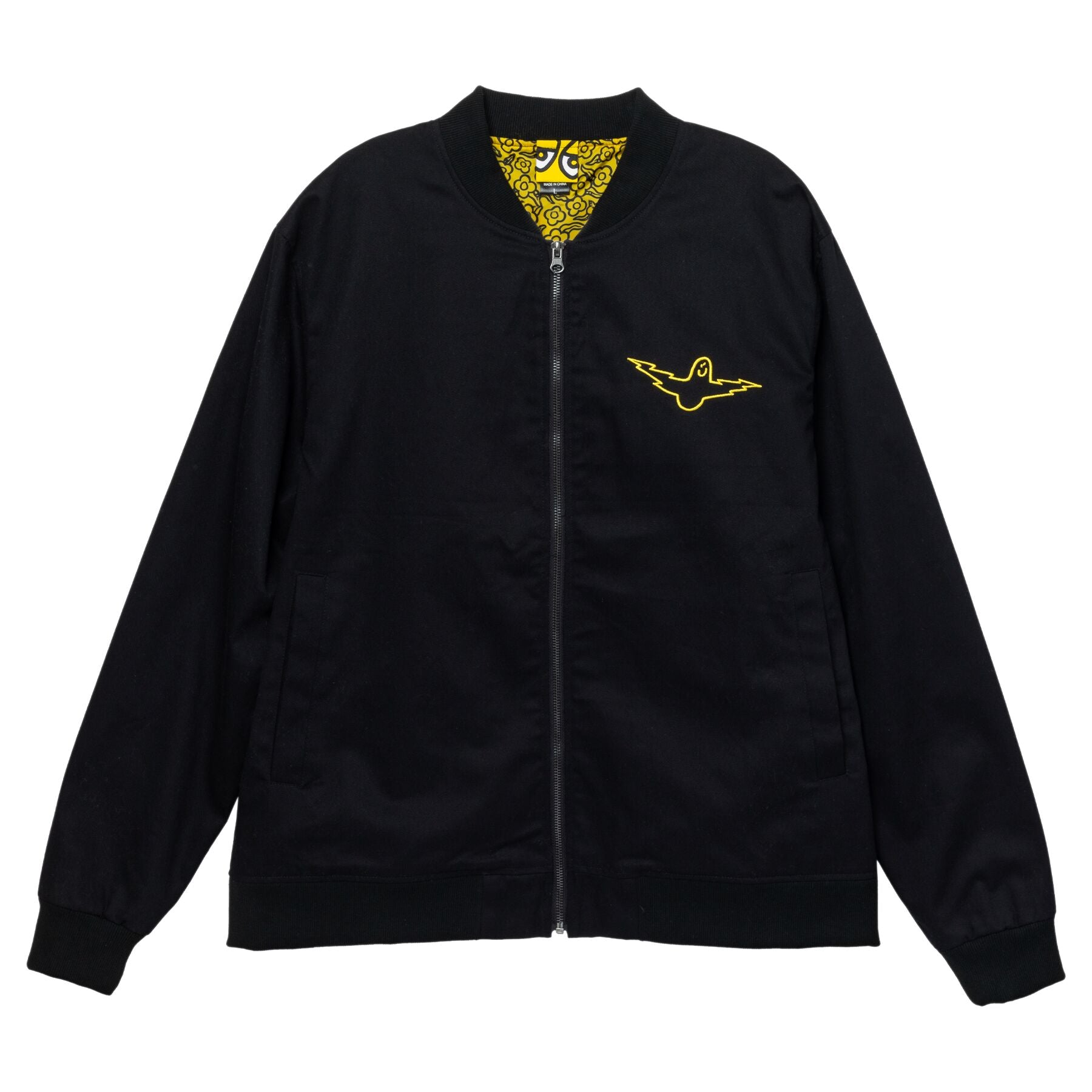 "BIRD LIGHTENING" JACKET (BLACK)