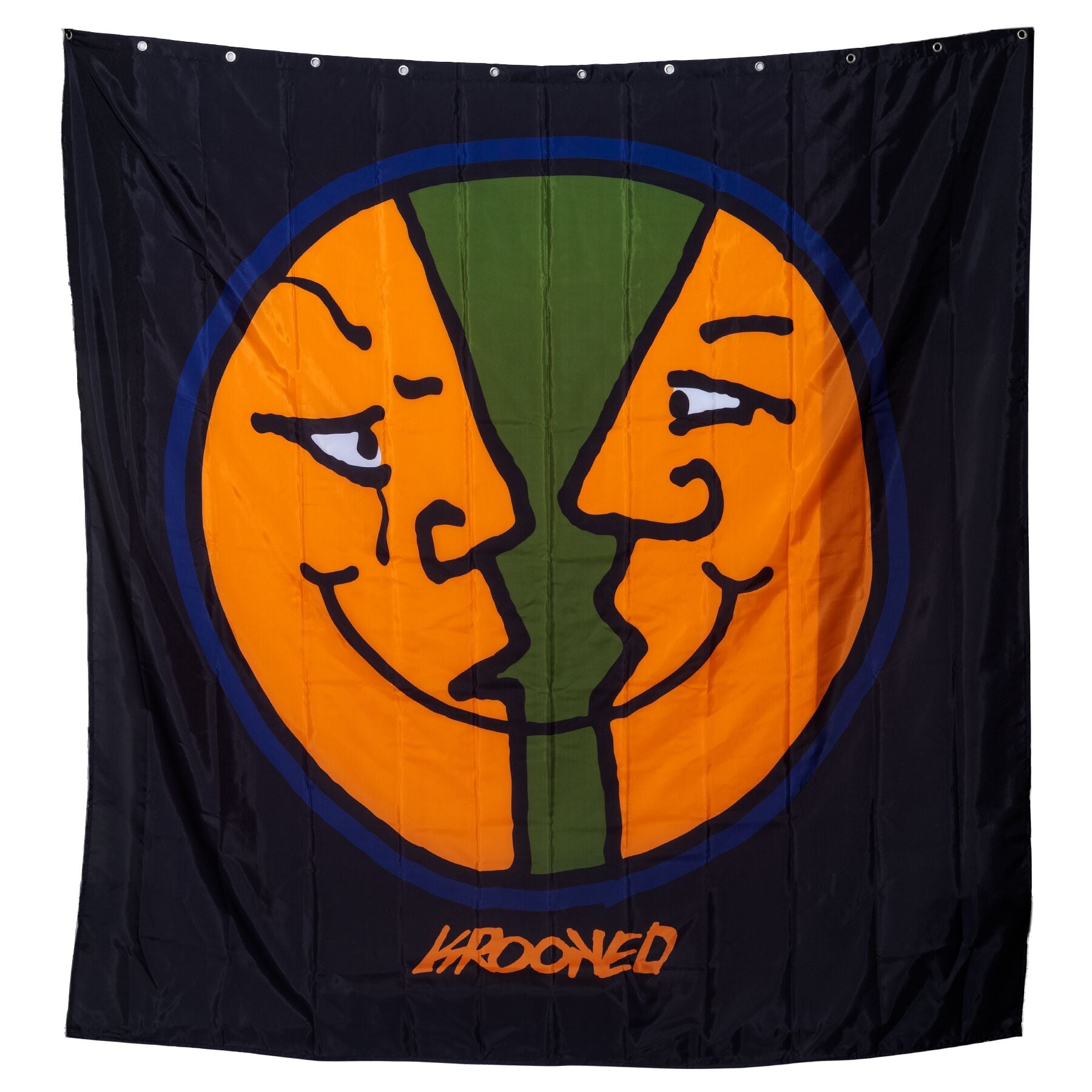 "MOONSMILE" SHOWER CURTAIN