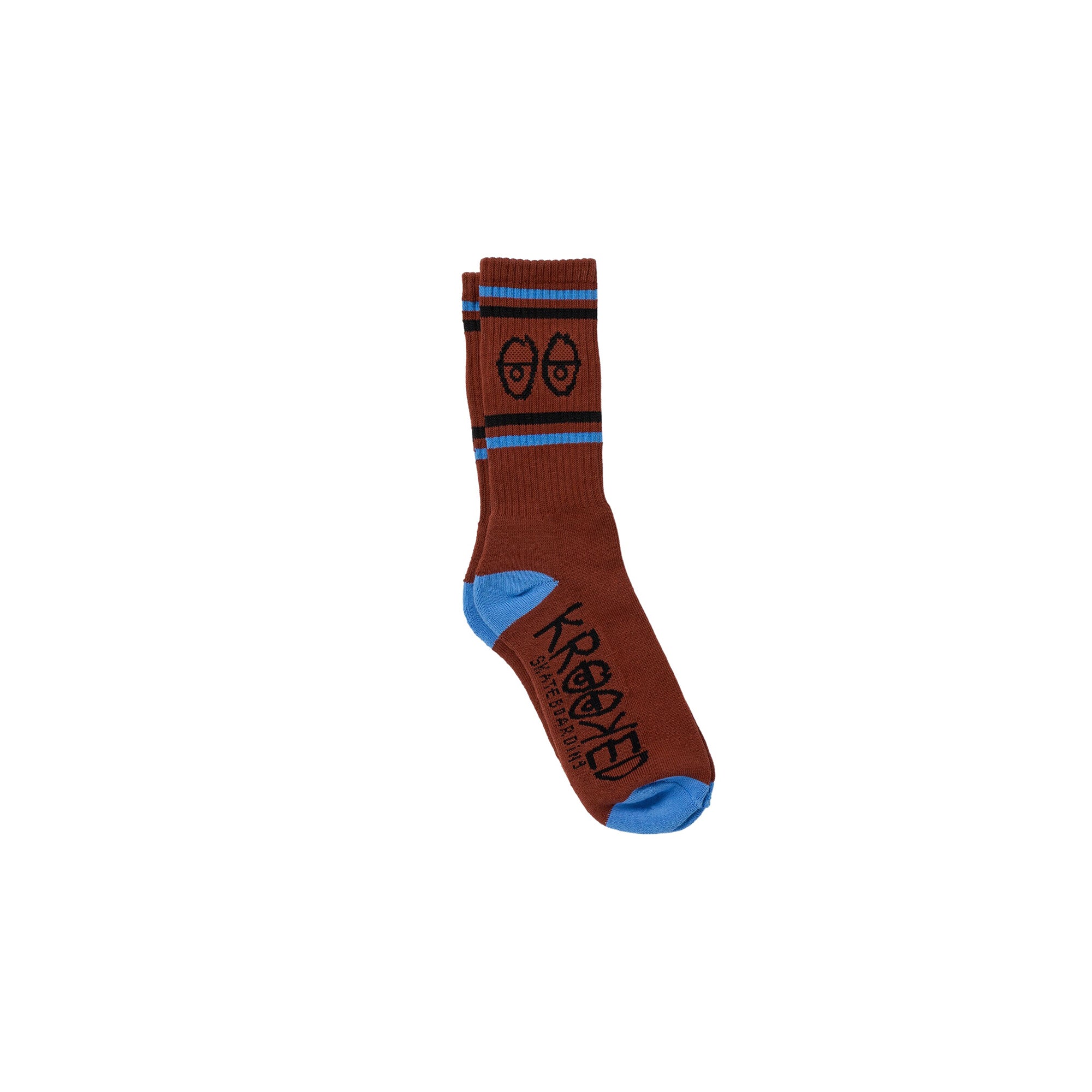 "EYES" SOCKS (DARK RED/BLUE/BLACK)