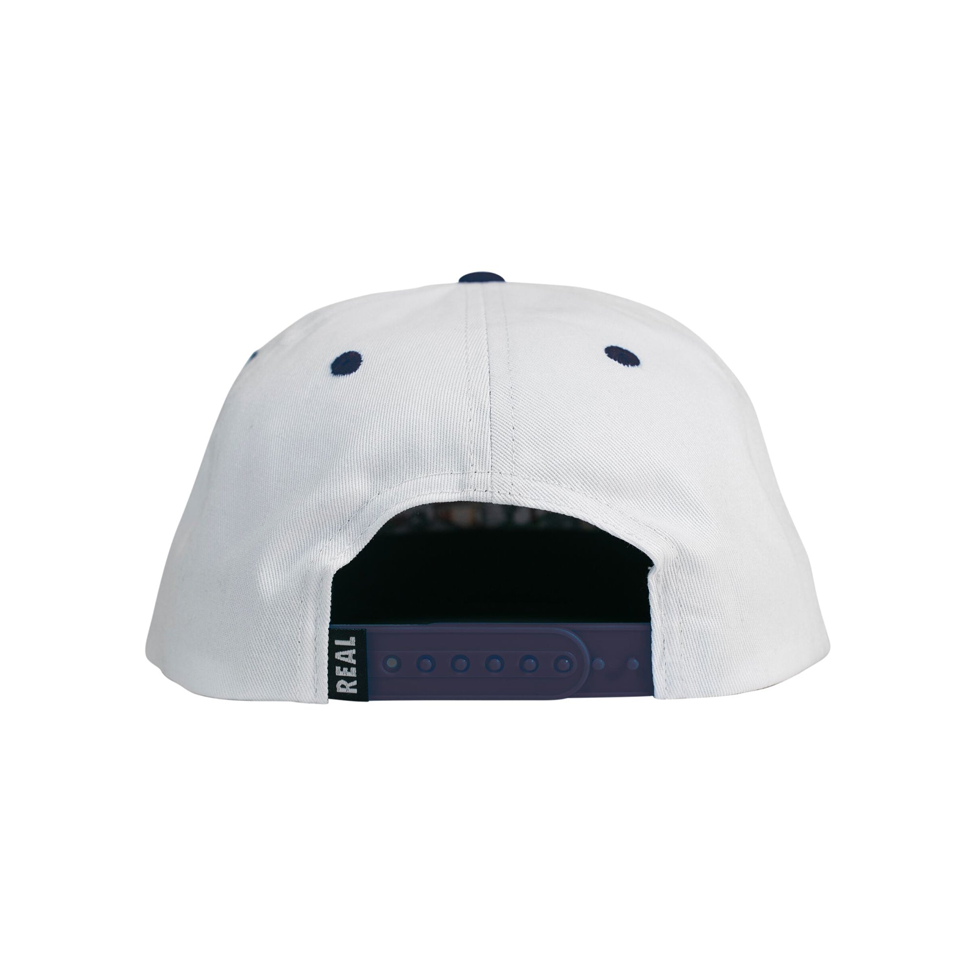 "SFC" SNAPBACK (WHITE/NAVY)