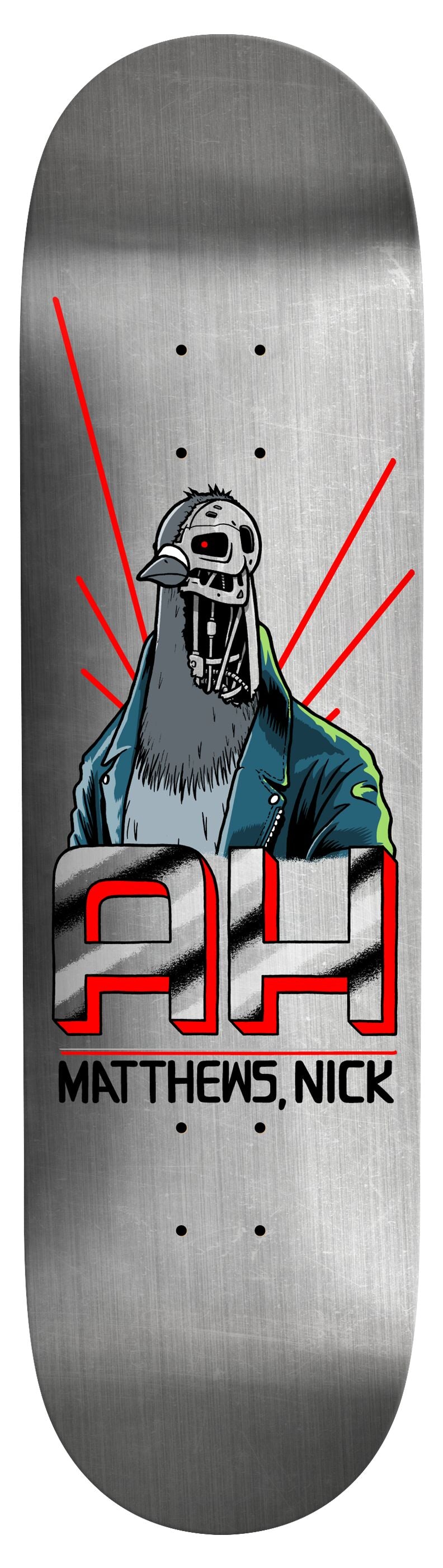 ANTI HERO - NICK MATTHEWS "THE PIGEONATOR" DECK (8.25")