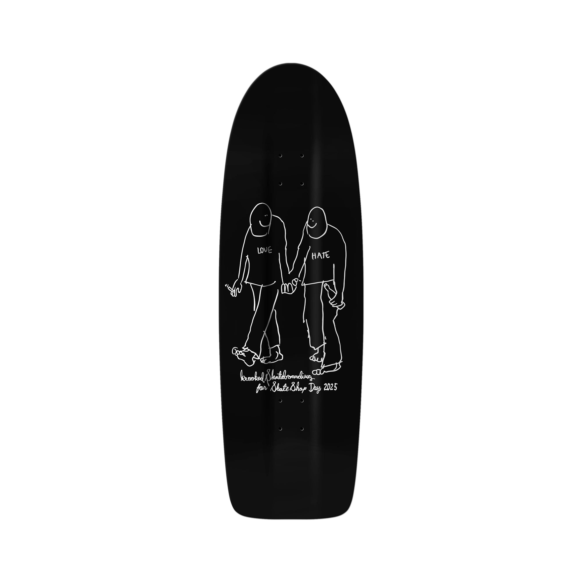 MARK GONZALES' "HATE" DECK - 10.75")