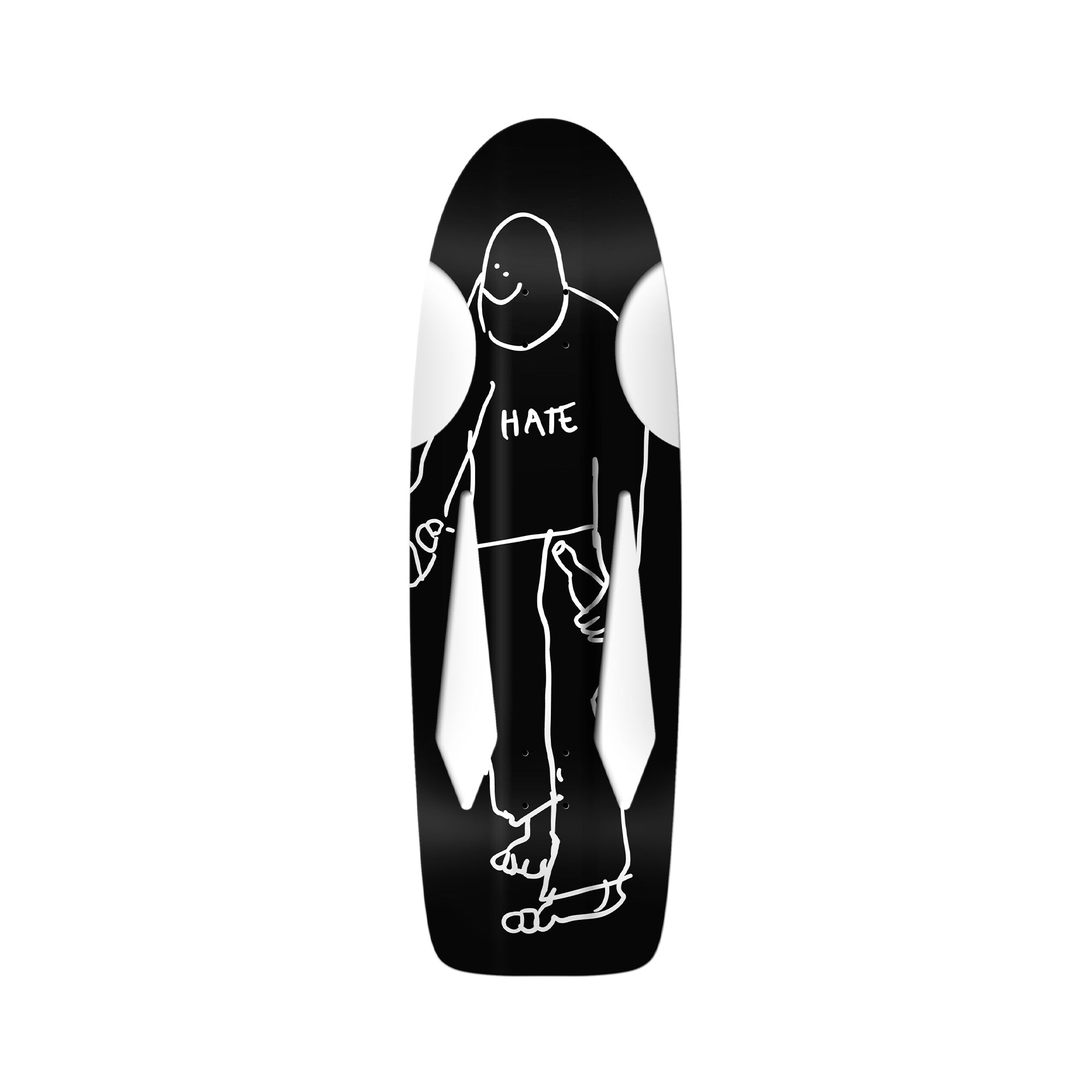 MARK GONZALES' "HATE" DECK - 10.75")