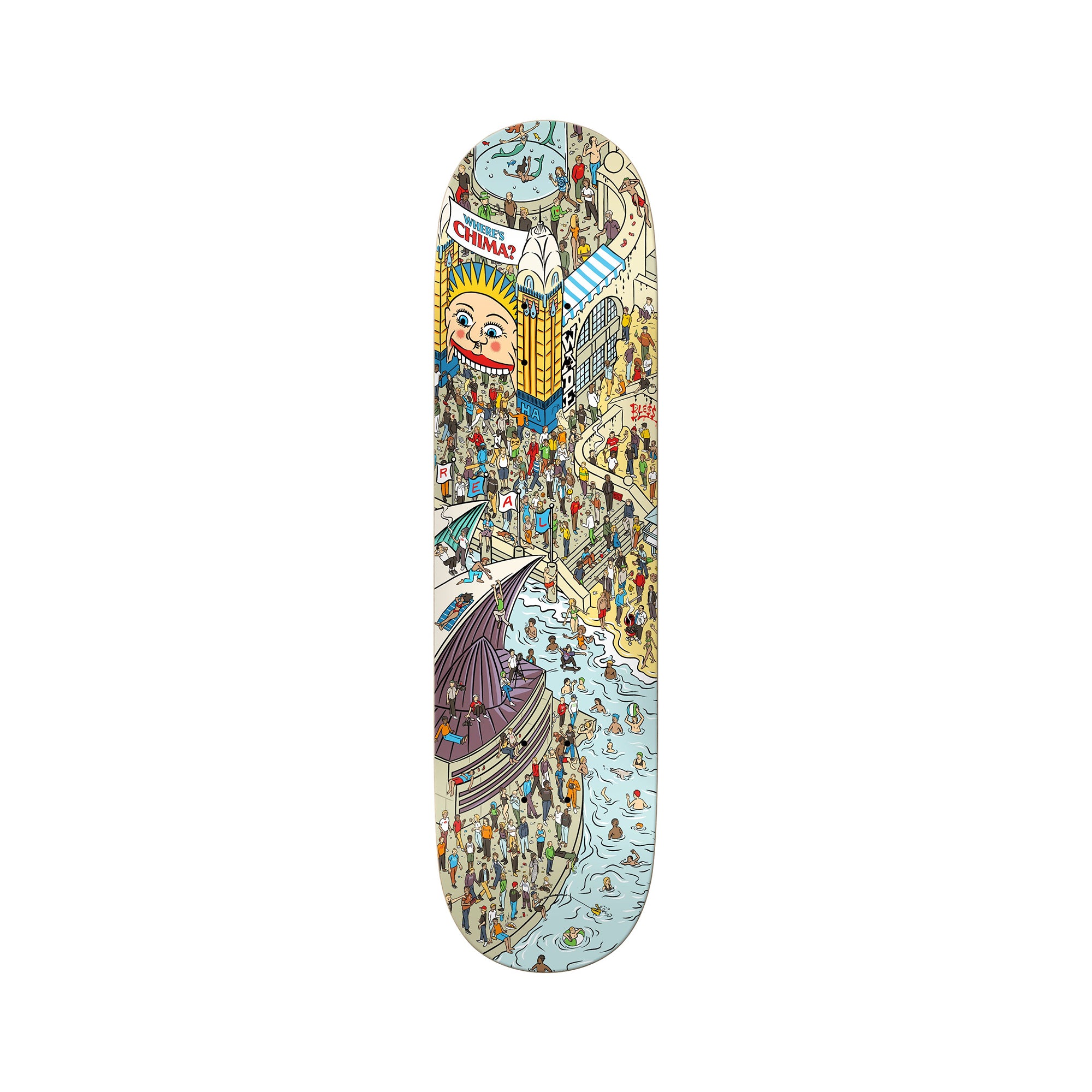 CHIMA FERGUSON'S "WHERE'S CHIMA" DECK (8.28")