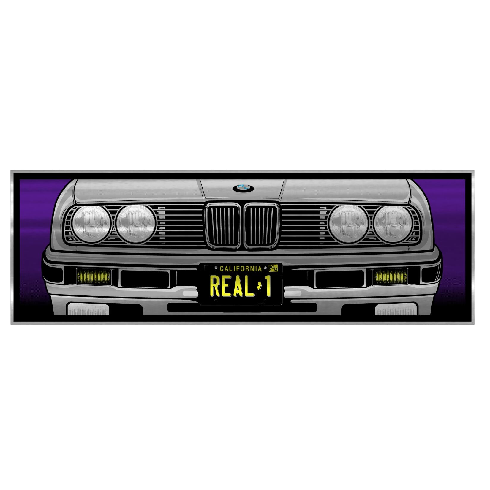 REAL SKATEBOARDS - "GRILLE" STICKER