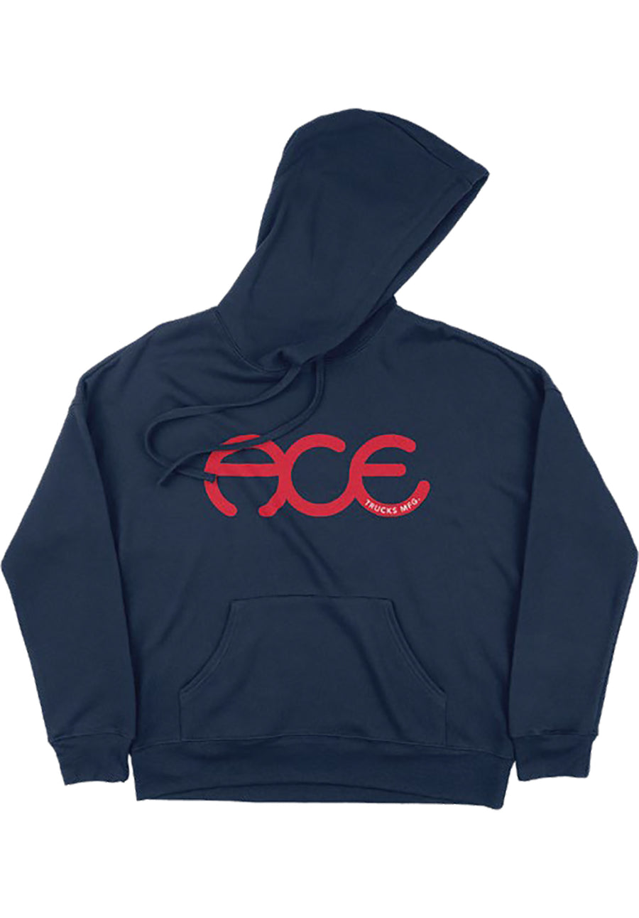 ACE TRUCKS - "RINGS" HOODIE (NAVY)