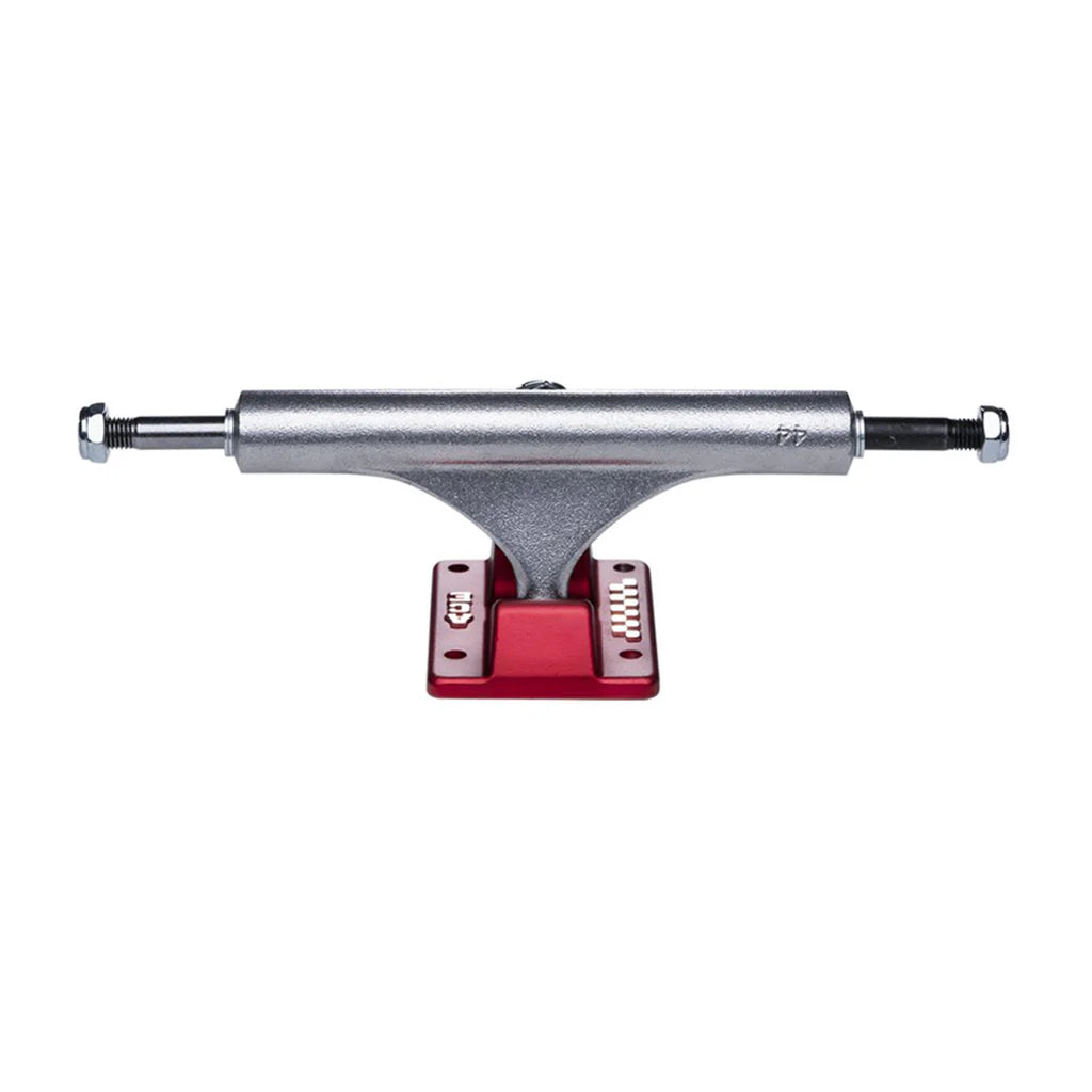 ACE TRUCKS - "CLASSIC" TRUCKS (RED/SILVER - SET - VARIOUS SIZES)