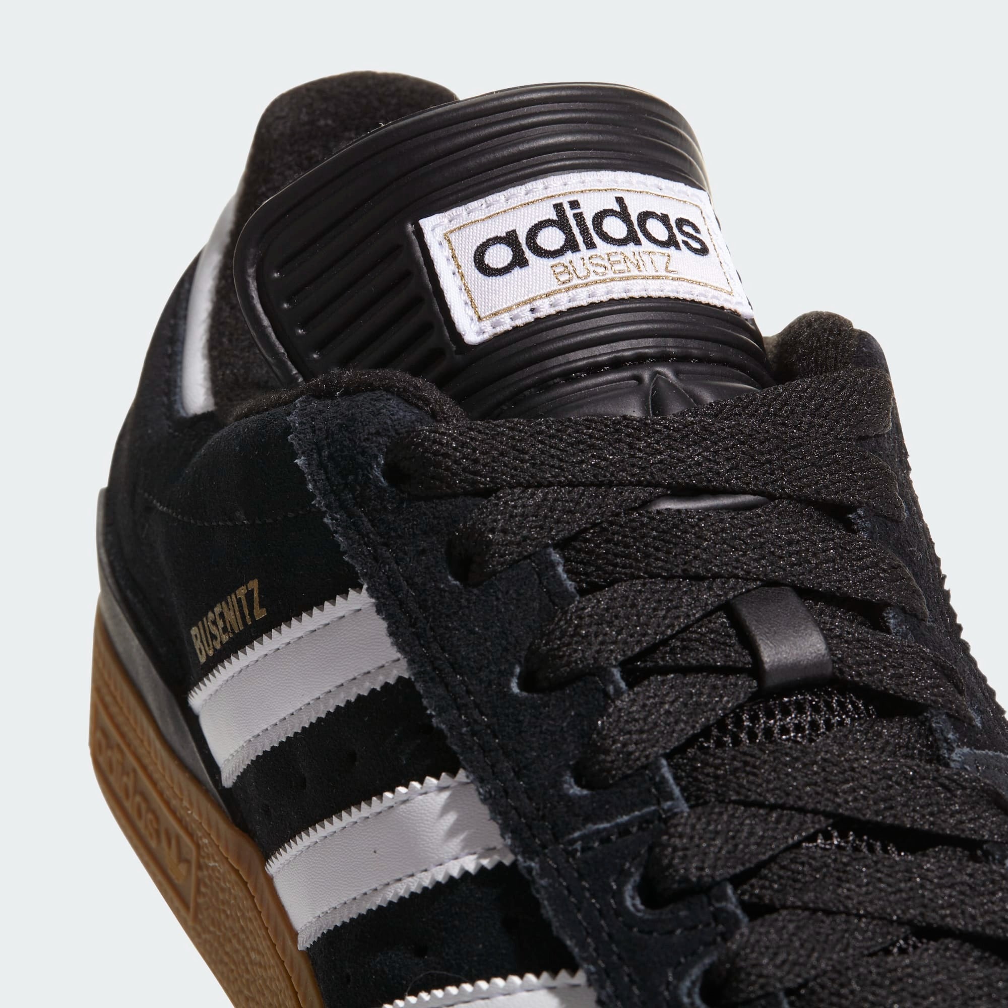 "BUSENITZ ADV" SUEDE SHOES (BLACK/WHITE/GUM)-7