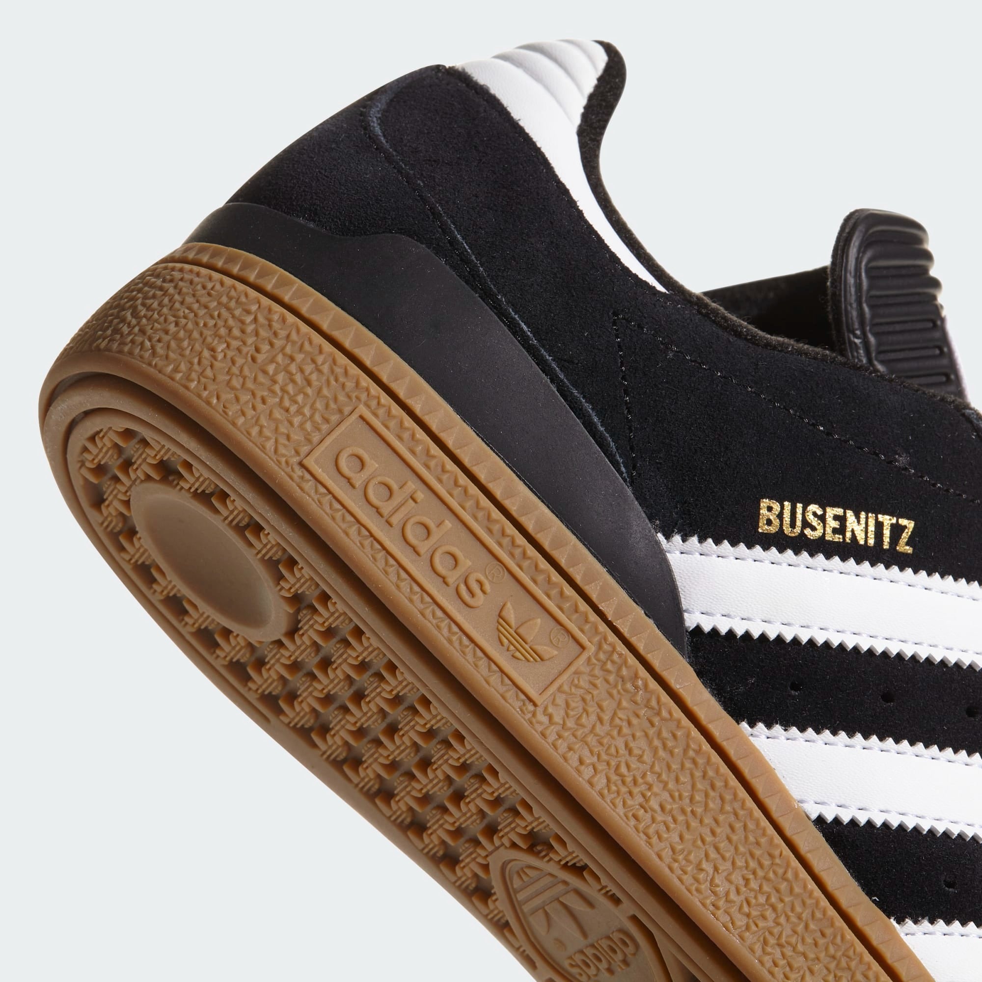 "BUSENITZ ADV" SUEDE SHOES (BLACK/WHITE/GUM)-8