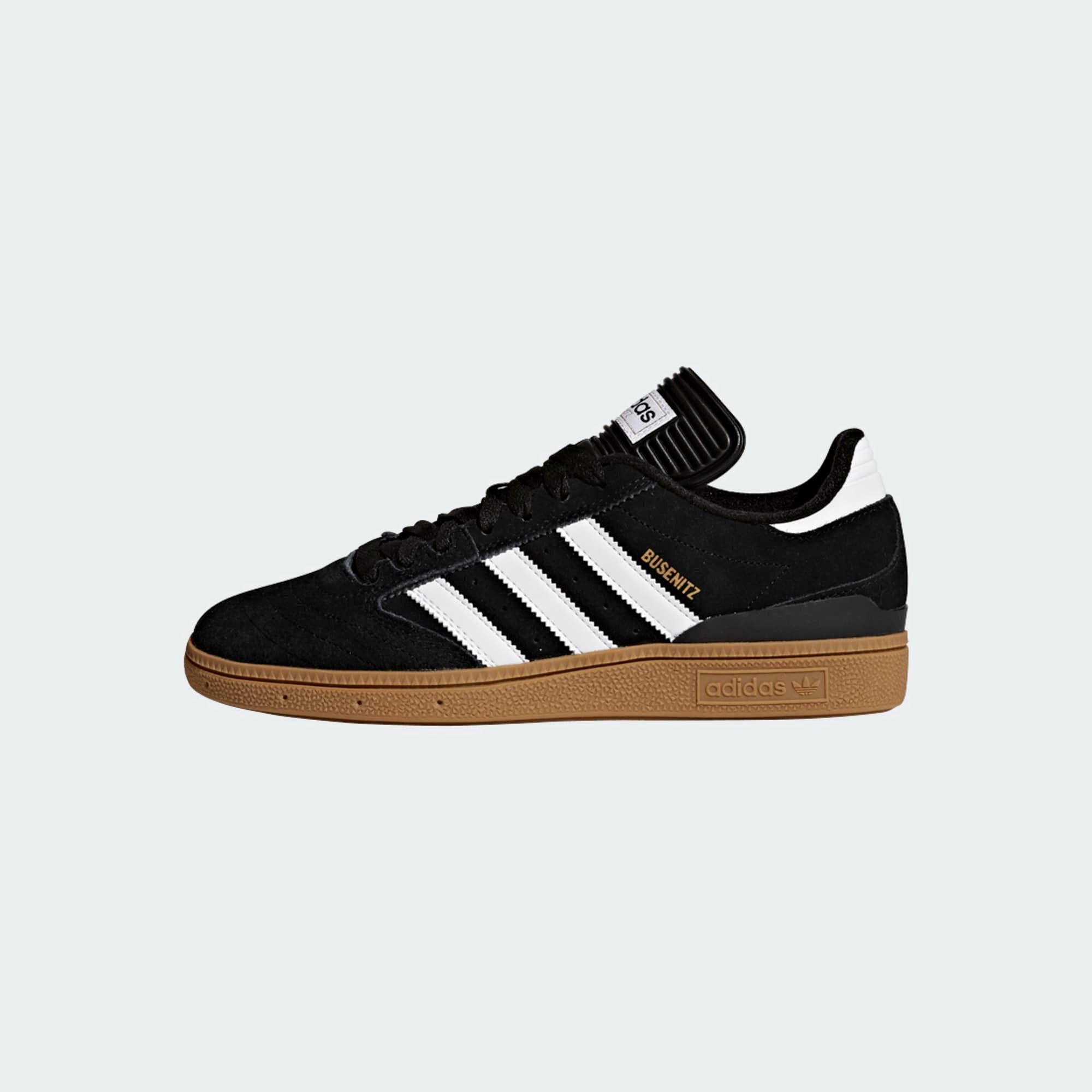 "BUSENITZ ADV" SUEDE SHOES (BLACK/WHITE/GUM)-10