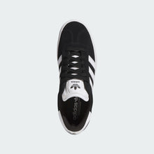 Charger l&#39;image dans la galerie, ADIDAS SKATEBOARDING - &quot;GAZELLE ADV&quot; SUEDE SHOES (BLACK/WHITE)
