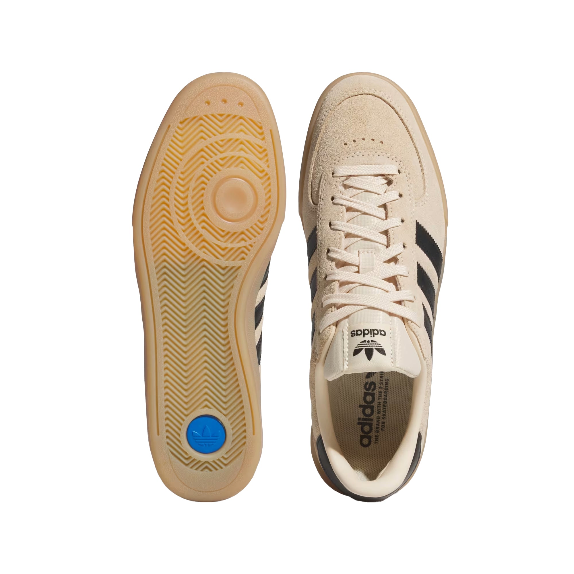 "GLENBURN" SUEDE SHOES (SAND/BLACK/GUM)-4