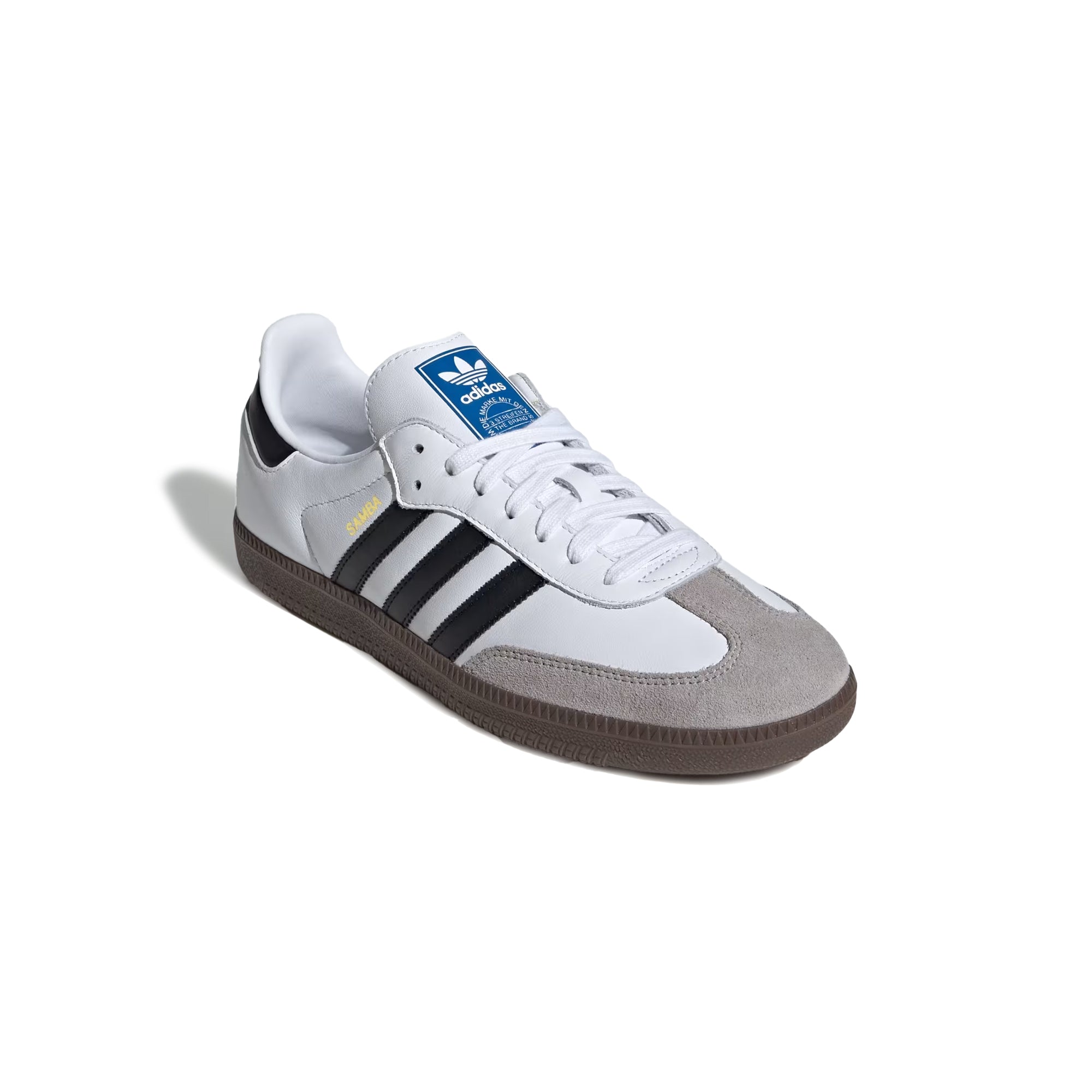 "SAMBA ADV" SUEDE SHOES (CLOUD WHITE/BLACK)-2