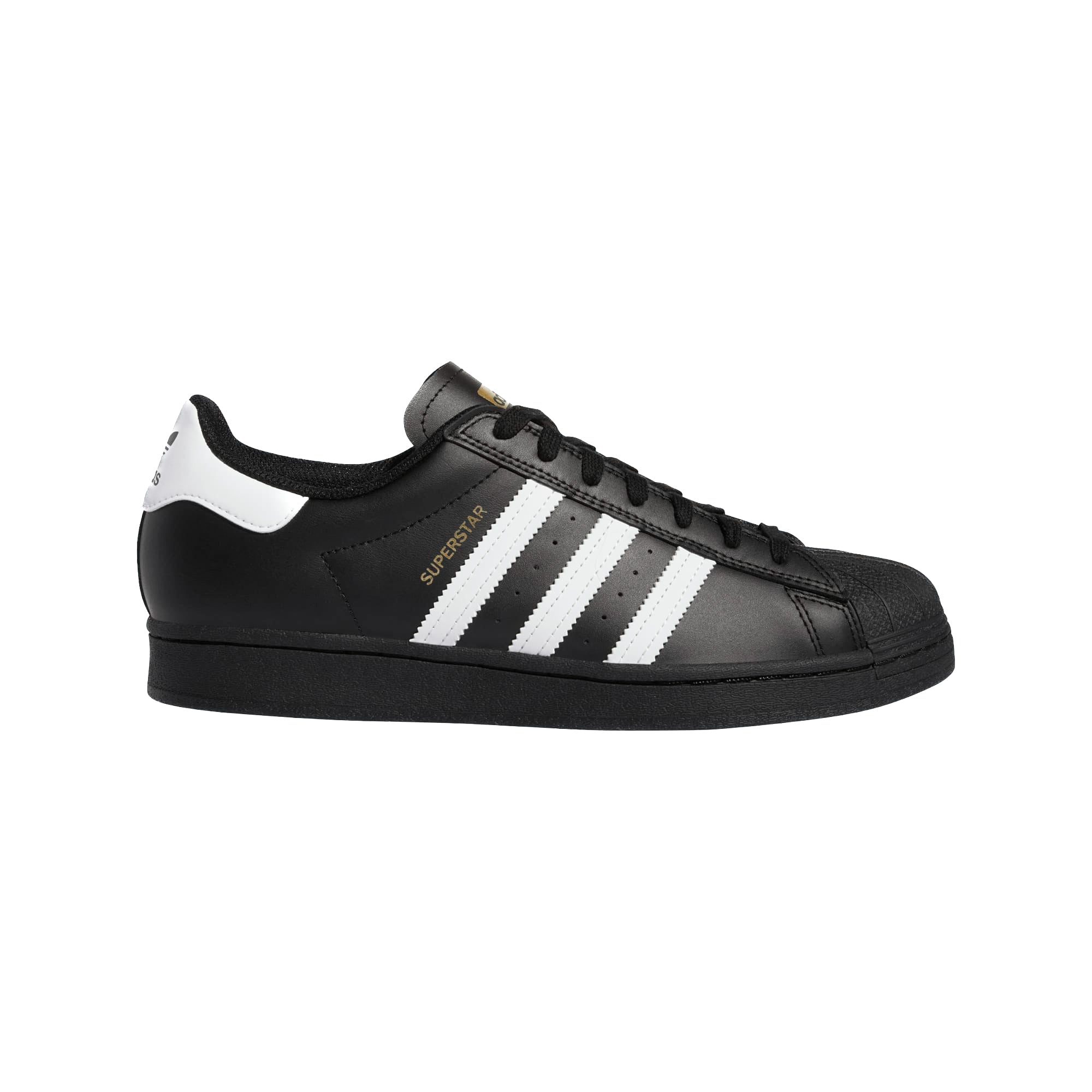 "SUPERSTAR ADV" LEATHER SHOES (BLACK/WHITE)