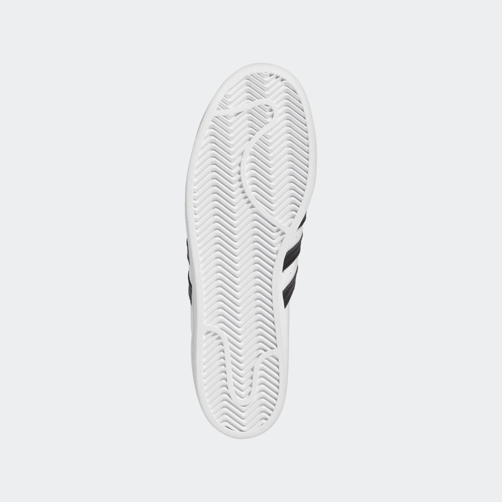 "SUPERSTAR ADV" LEATHER SHOES (WHITE/BLACK)-4