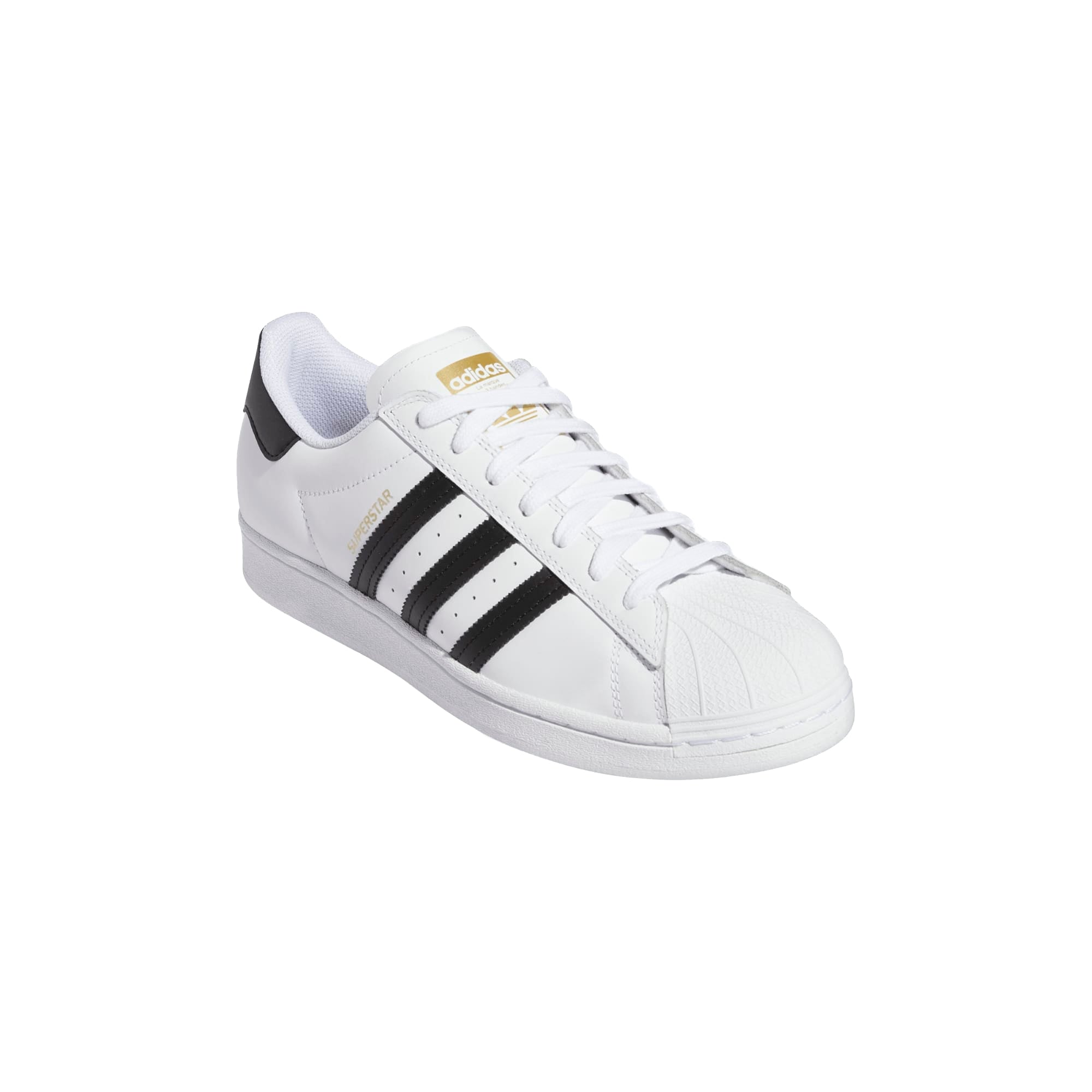 "SUPERSTAR ADV" LEATHER SHOES (WHITE/BLACK)