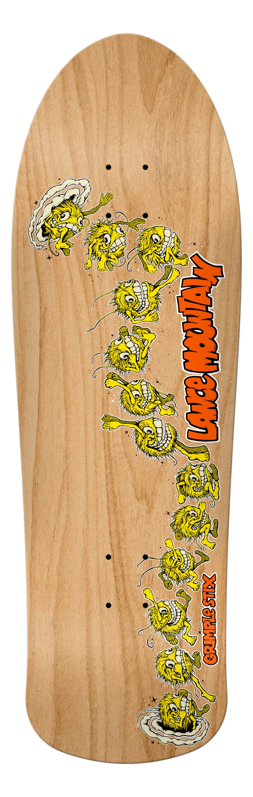 GRIMPLE STIX - LANCE MOUNTAIN'S HAND NUMBERED LIMITED GUEST SKATESHOP DAY DECK (9.83
