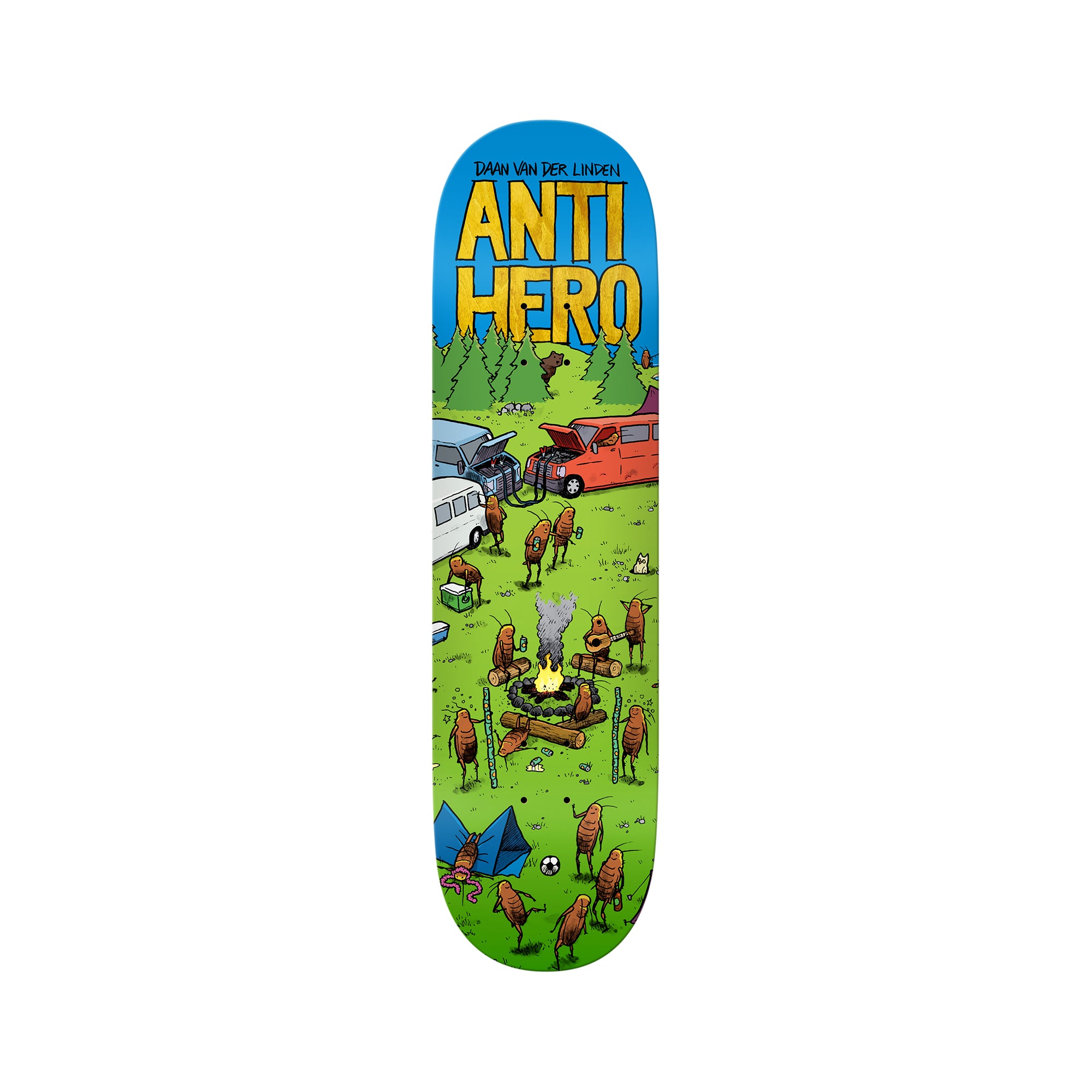DAAN VAN DER LINDEN'S "ROACHED OUT PT. 2" DECK (8.28")