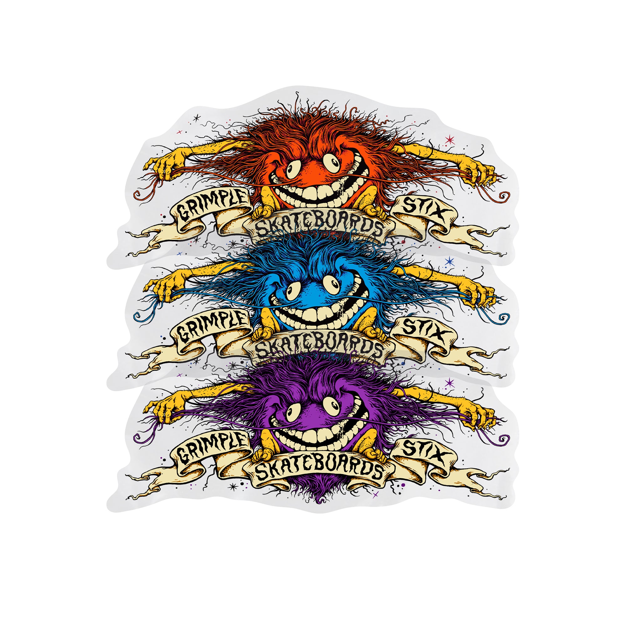 "GRIMPLE EAGLE" STICKER (MEDIUM)-1