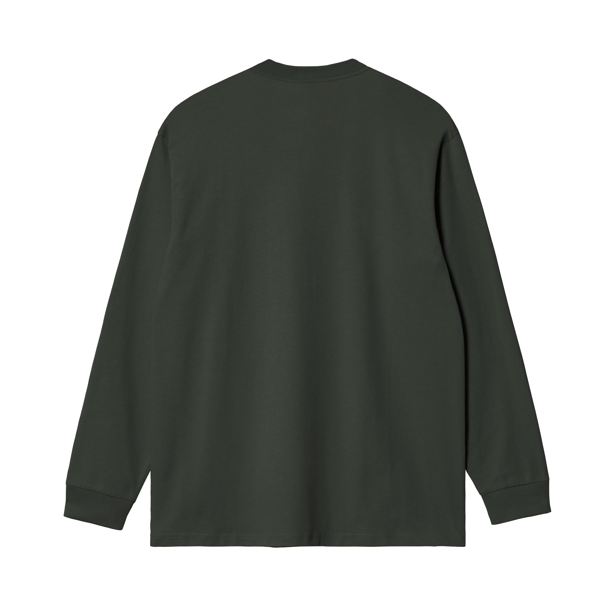 "AMERICAN SCRIPT" LONGSLEEVE (RAVEN)