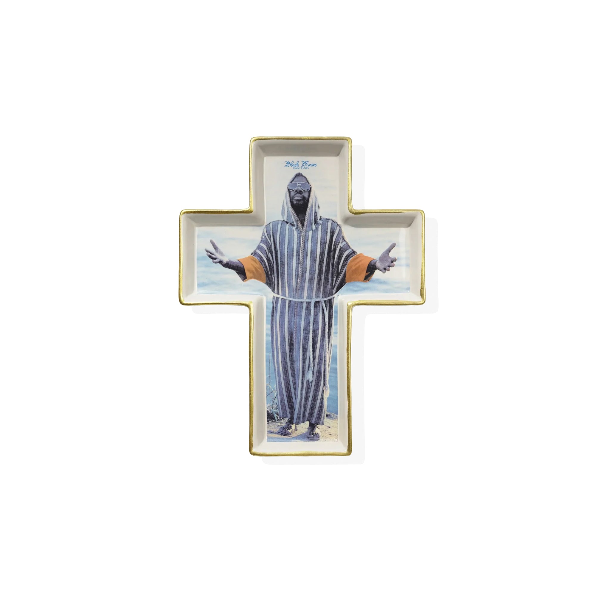 "BLACK MOSES" TRAY (WHITE)