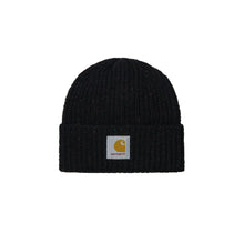 Load image into Gallery viewer, CARHARTT WIP - &quot;ANGLISTIC&quot; WOOL/COTTON BEANIE (SPECKLED BLACK)
