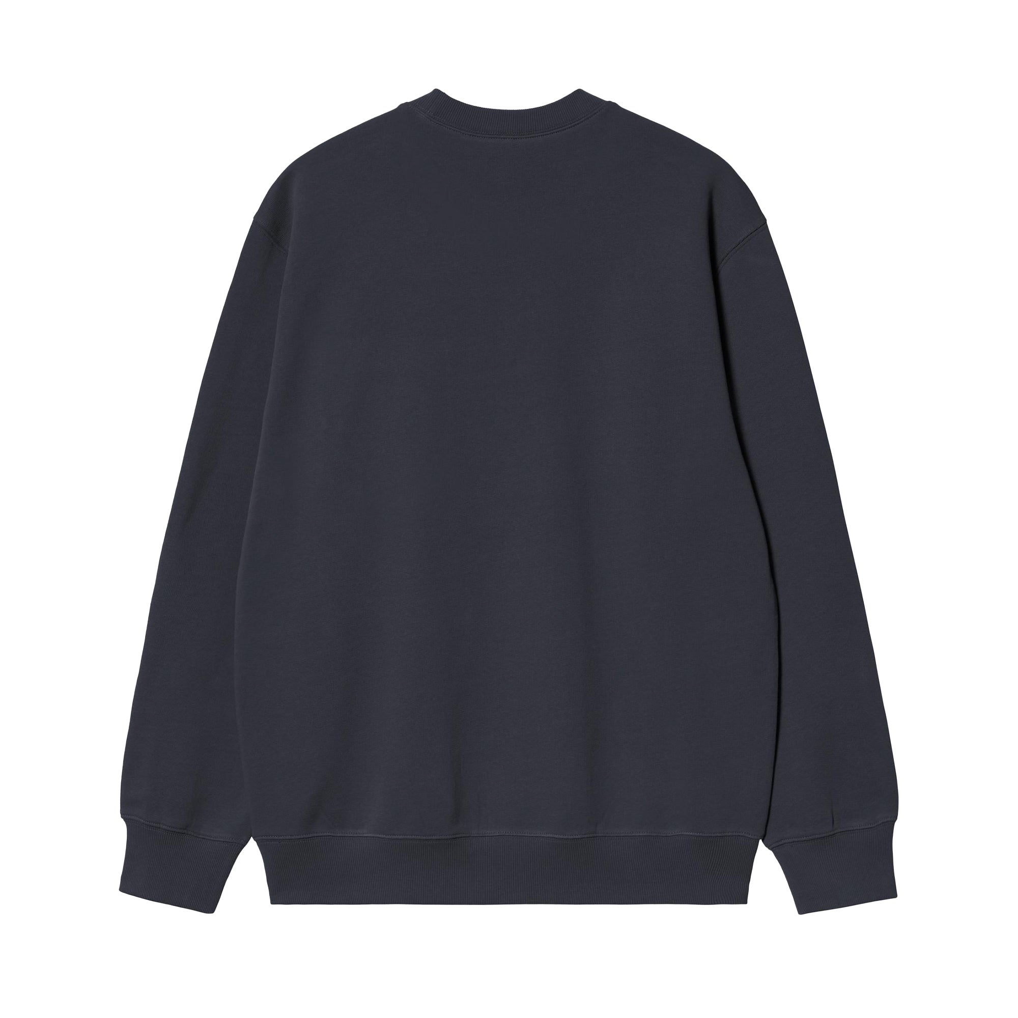 "CARHARTT" CREWNECK (DARK NAVY/DARK SCARAB)